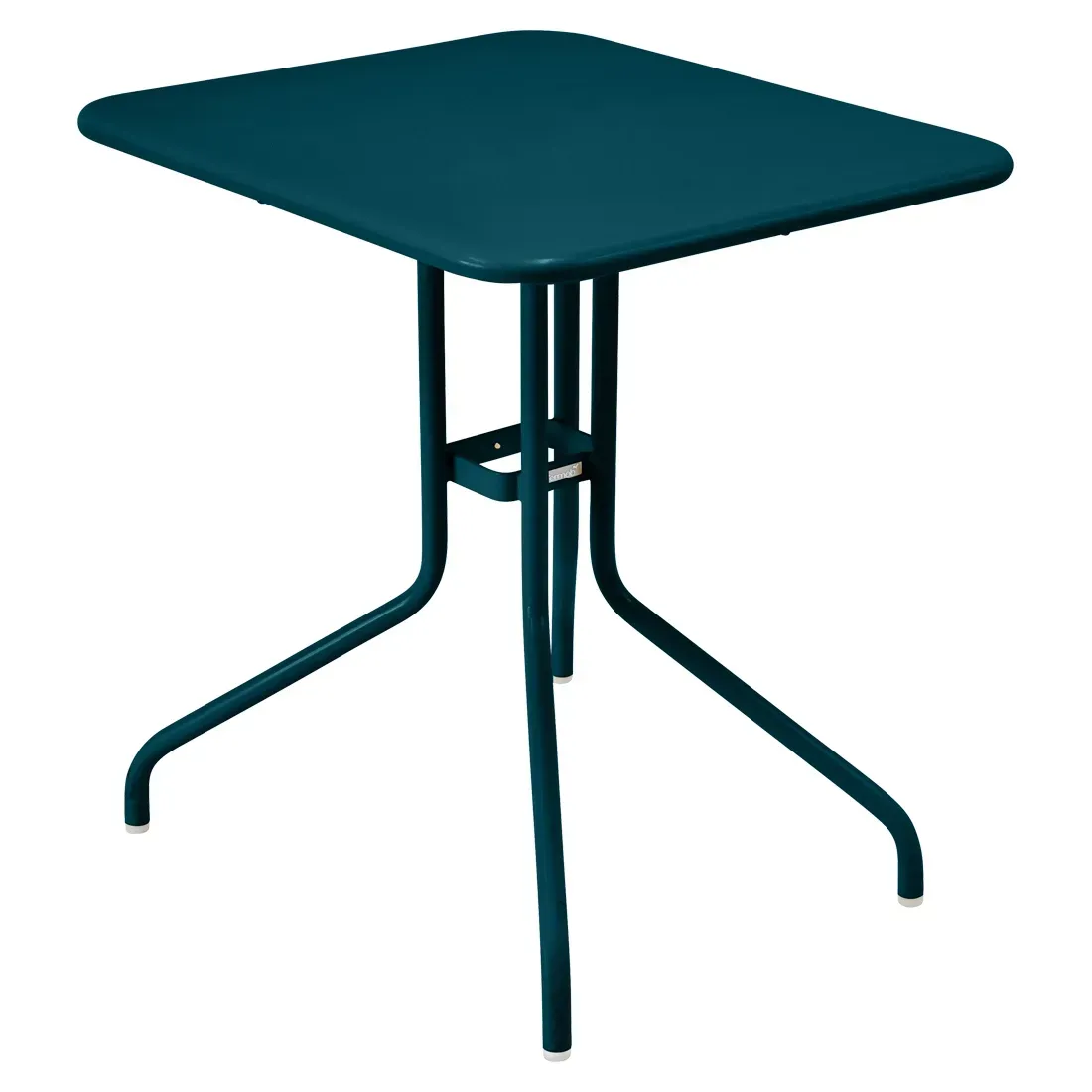 Fermob Table Pétale - 21 bleu acapulco - 60 x 70 cm