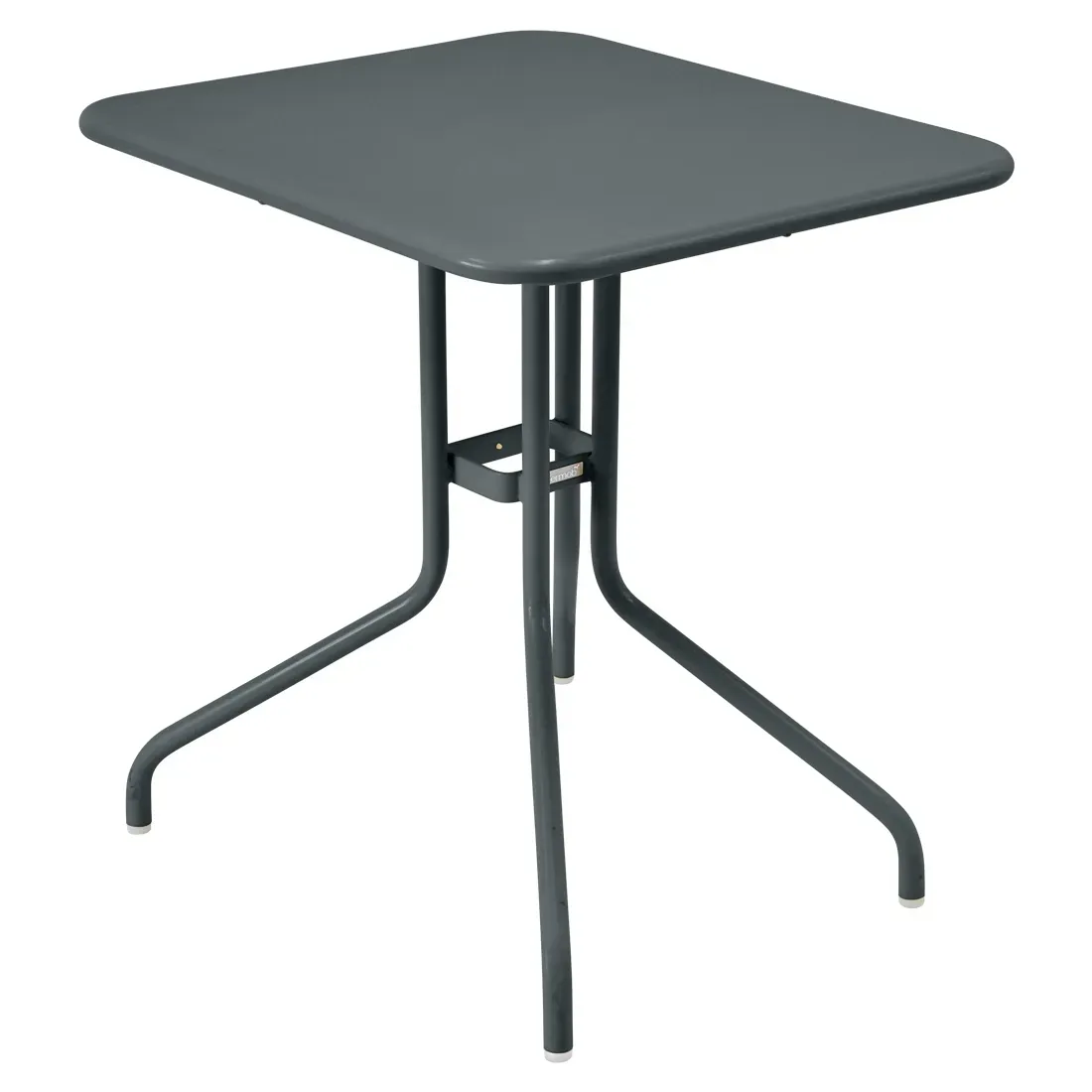 Fermob Table Pétale - 26 gris orage - 60 x 70 cm