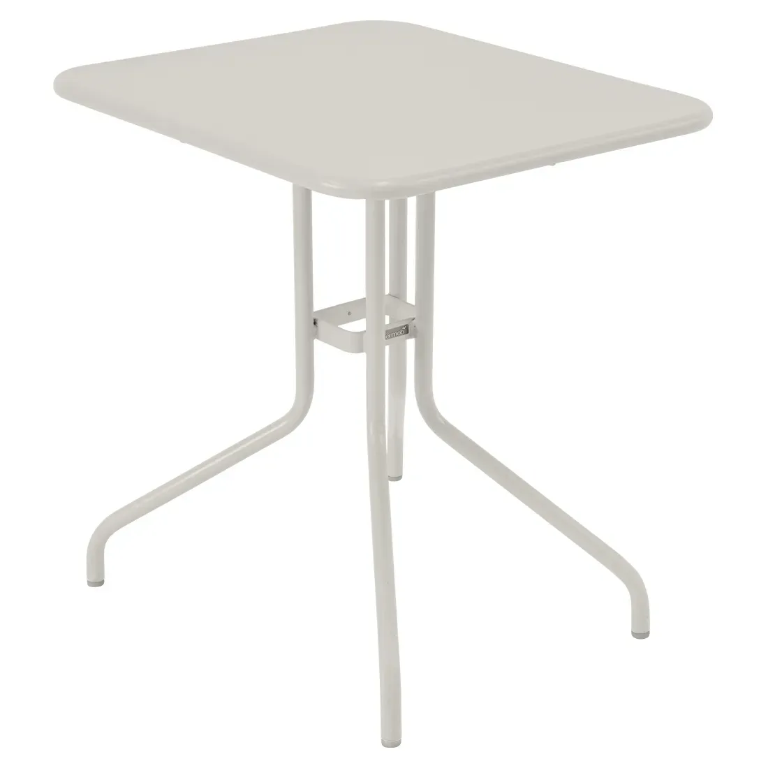 Fermob Table Pétale - A5 gris argile - 60 x 70 cm
