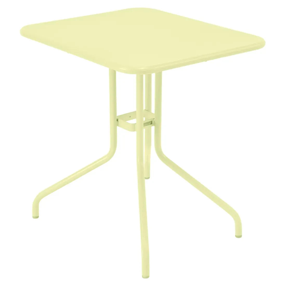Fermob Table Pétale - A6 citron givré - 60 x 70 cm