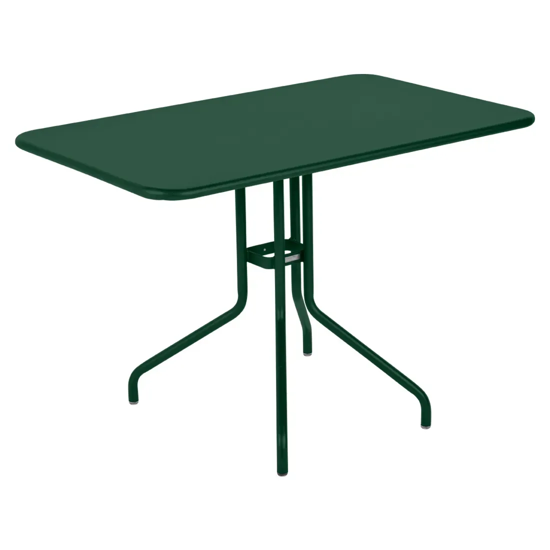 Fermob Table Pétale - 02 vert cèdre - 110 x 70 cm