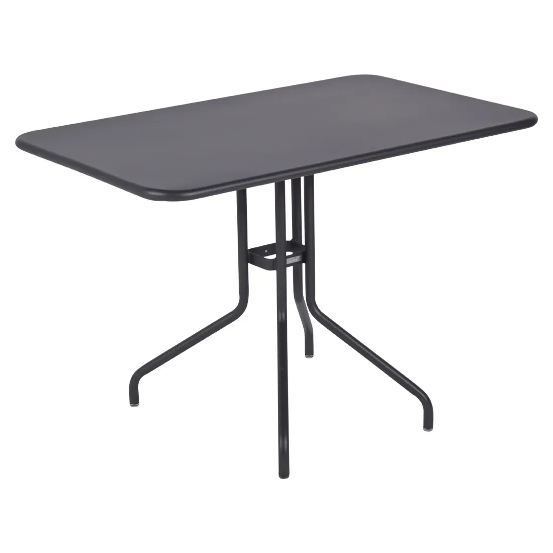 Fermob Table Pétale - 47 anthracite mat - 110 x 70 cm
