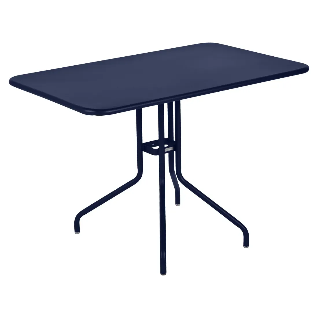 Fermob Table Pétale - 92 bleu abysse - 110 x 70 cm
