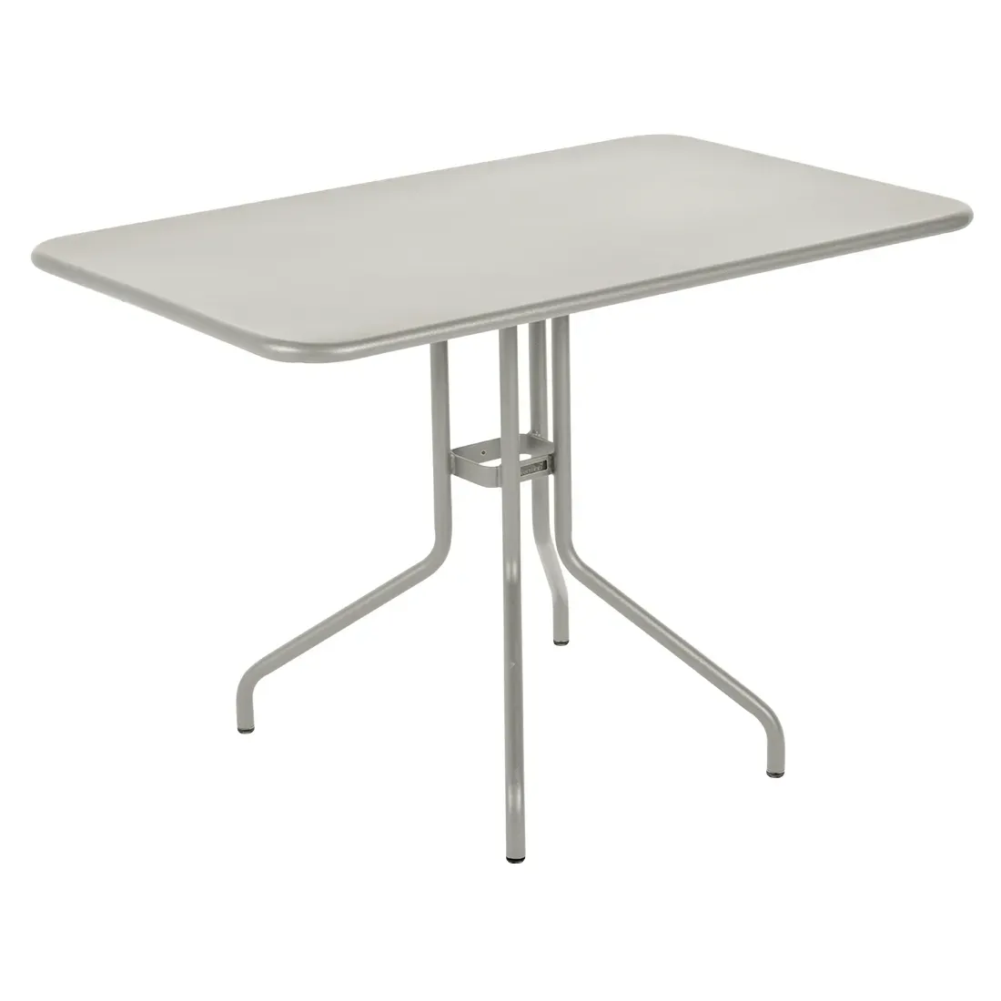Fermob Table Pétale - A5 gris argile - 110 x 70 cm