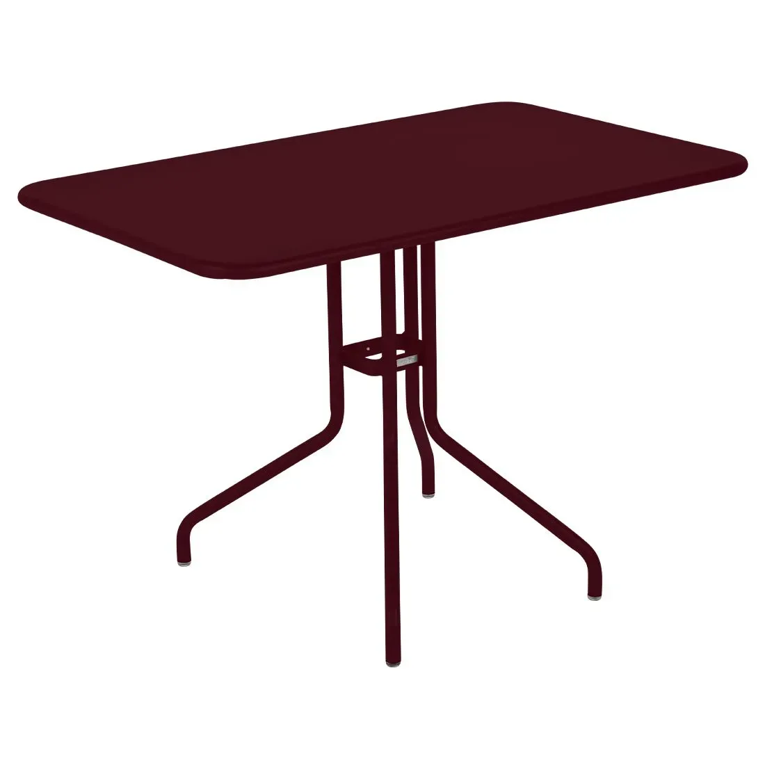Fermob Table Pétale - B9 cerise noire - 110 x 70 cm