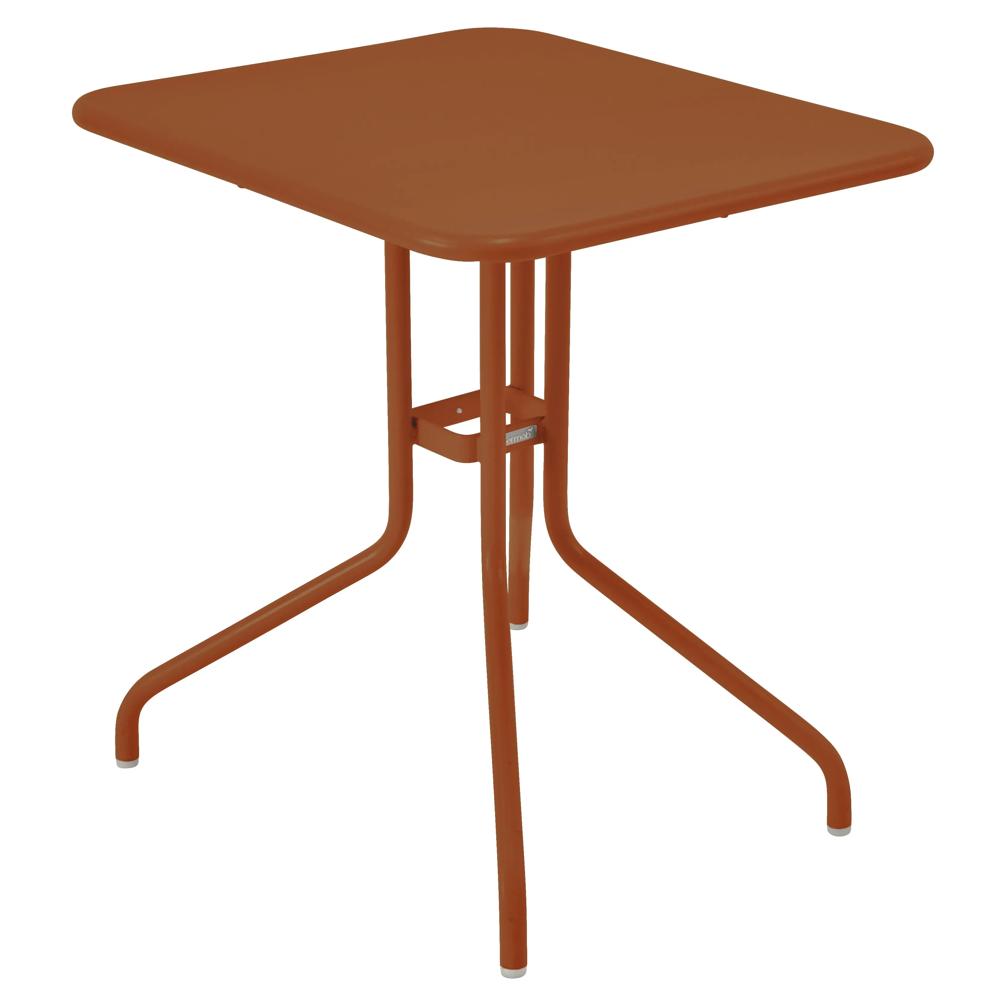 Fermob Table Pétale - E2 orange confite - 60 x 70 cm