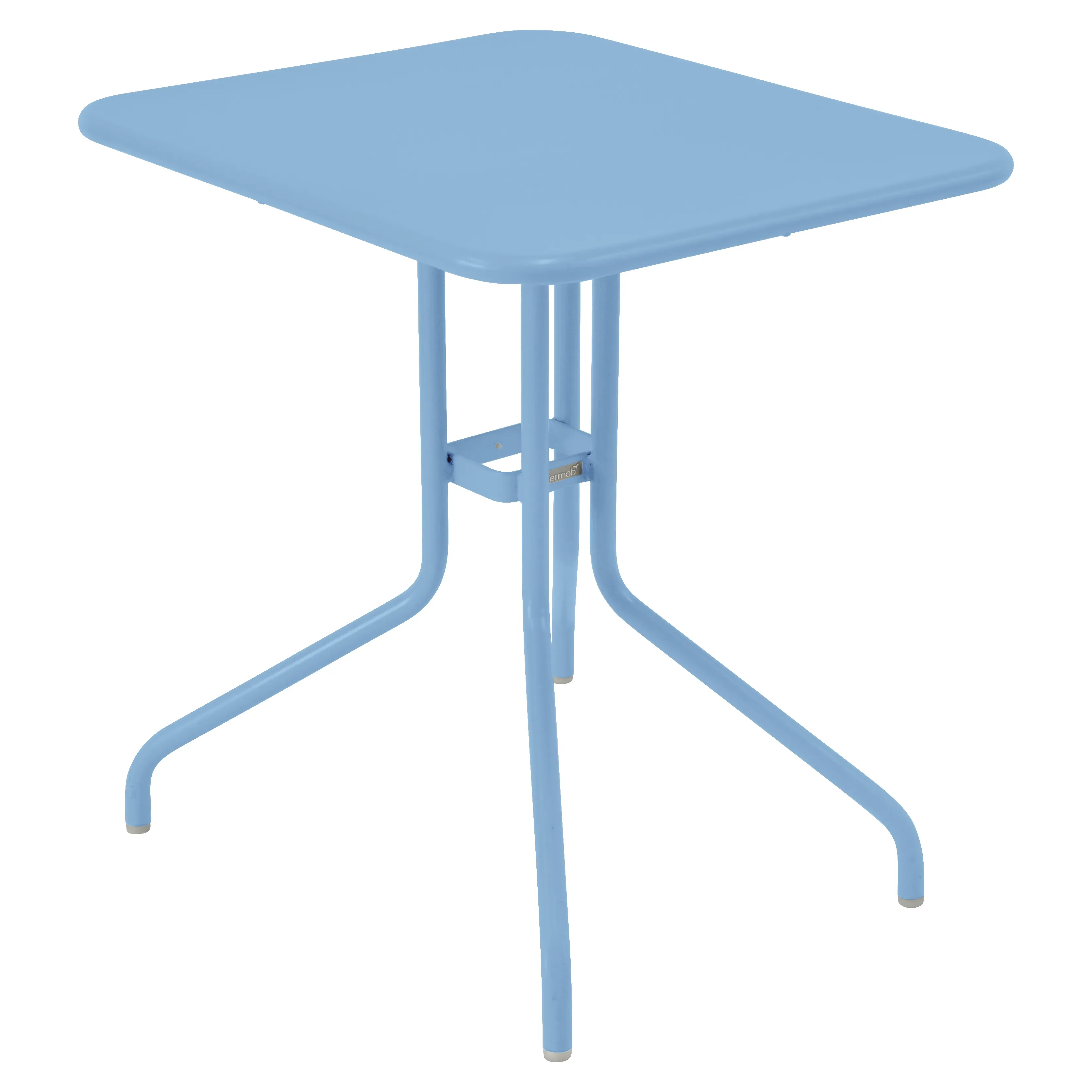Fermob Table Pétale - E1 bleu-maya - 60 x 70 cm
