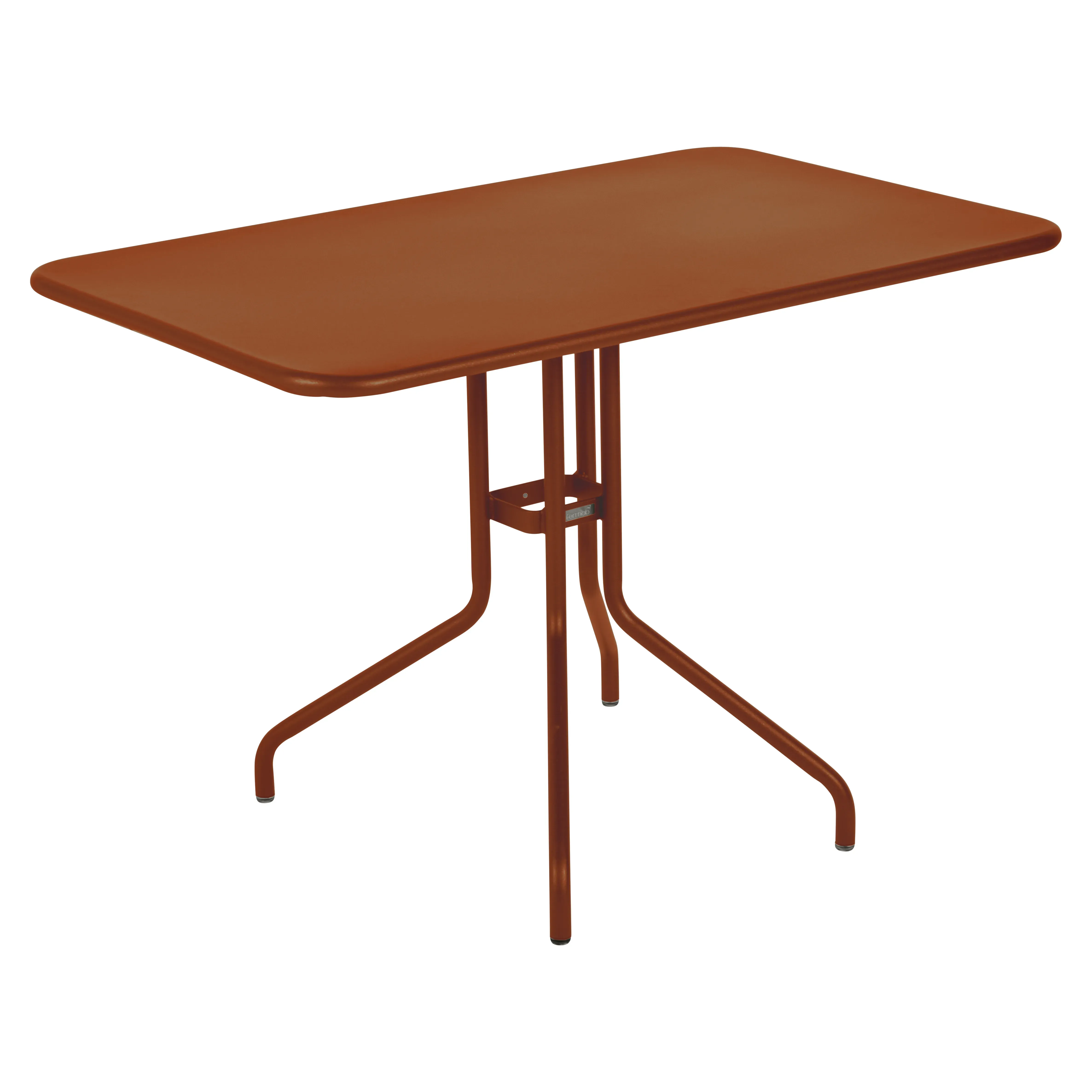Fermob Table Pétale - E2 orange confite - 110 x 70 cm