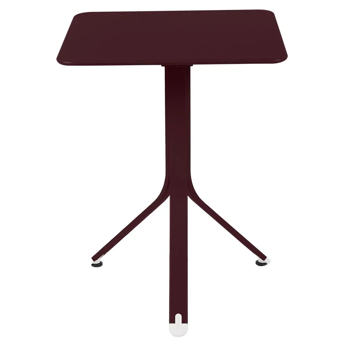 Fermob Table carrée Rest´O - B9 cerise noire