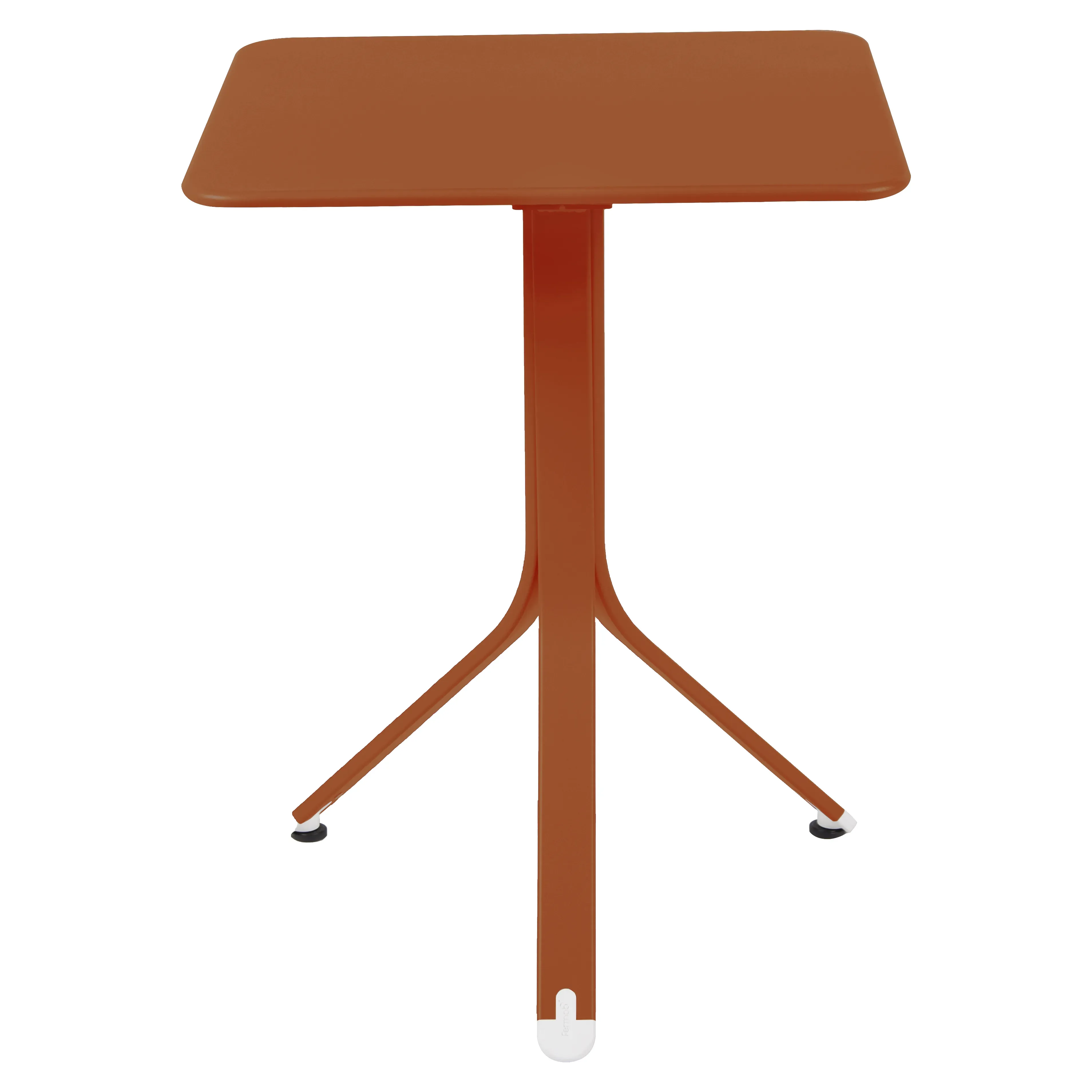 Fermob Table carrée Rest´O - E2 orange confite
