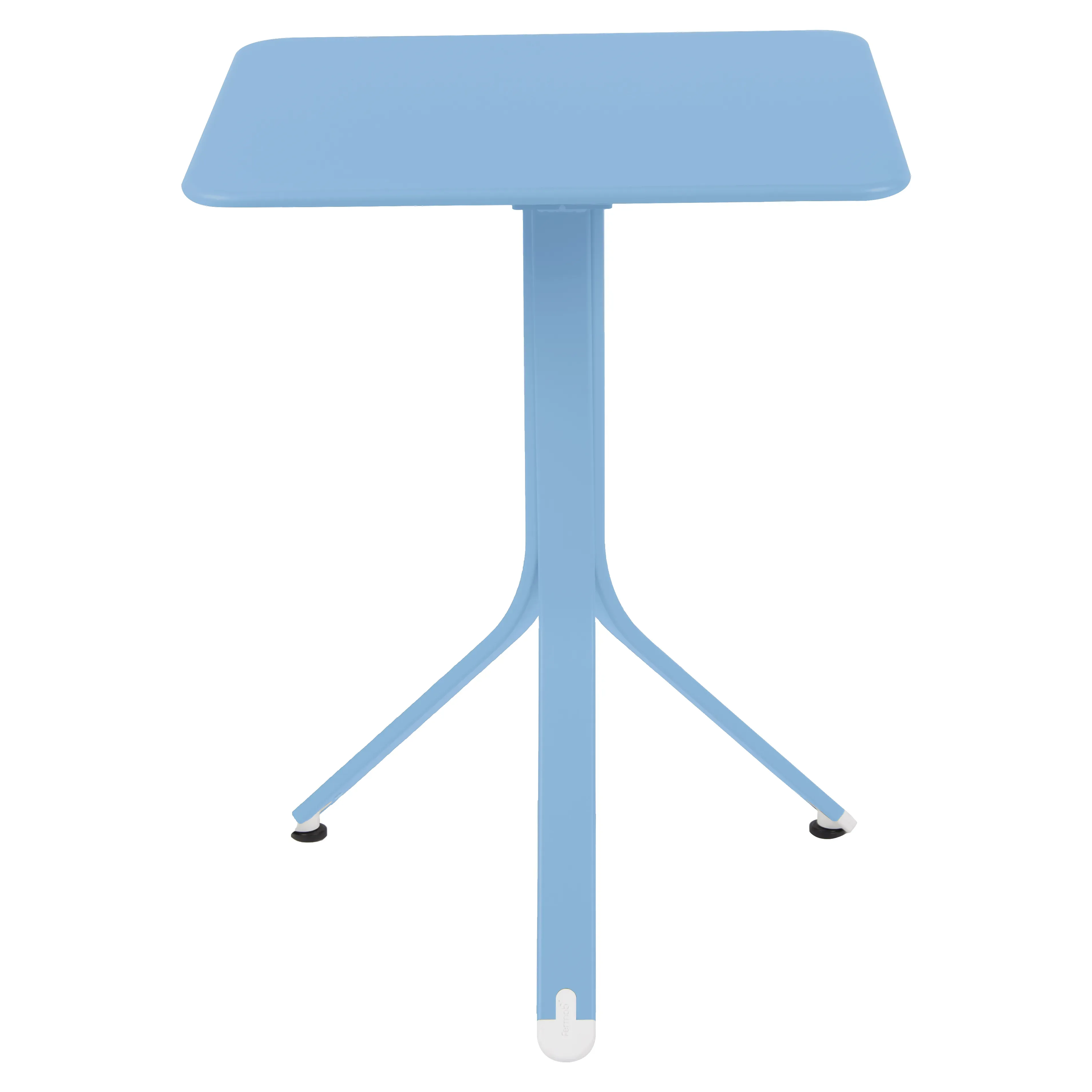 Fermob Table carrée Rest´O - E1 bleu-maya