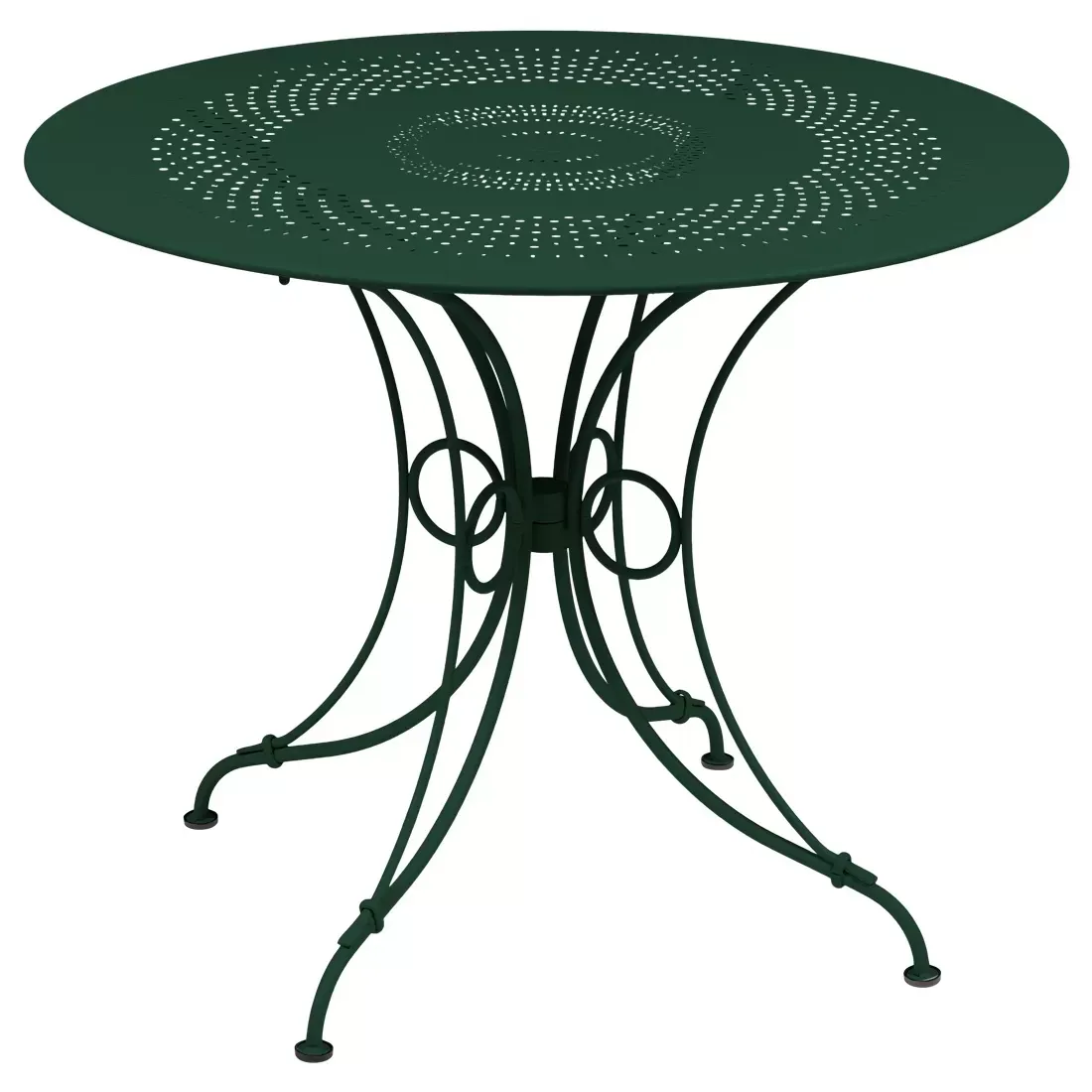 Fermob Table 1900 - 02 vert cèdre - Ø 96