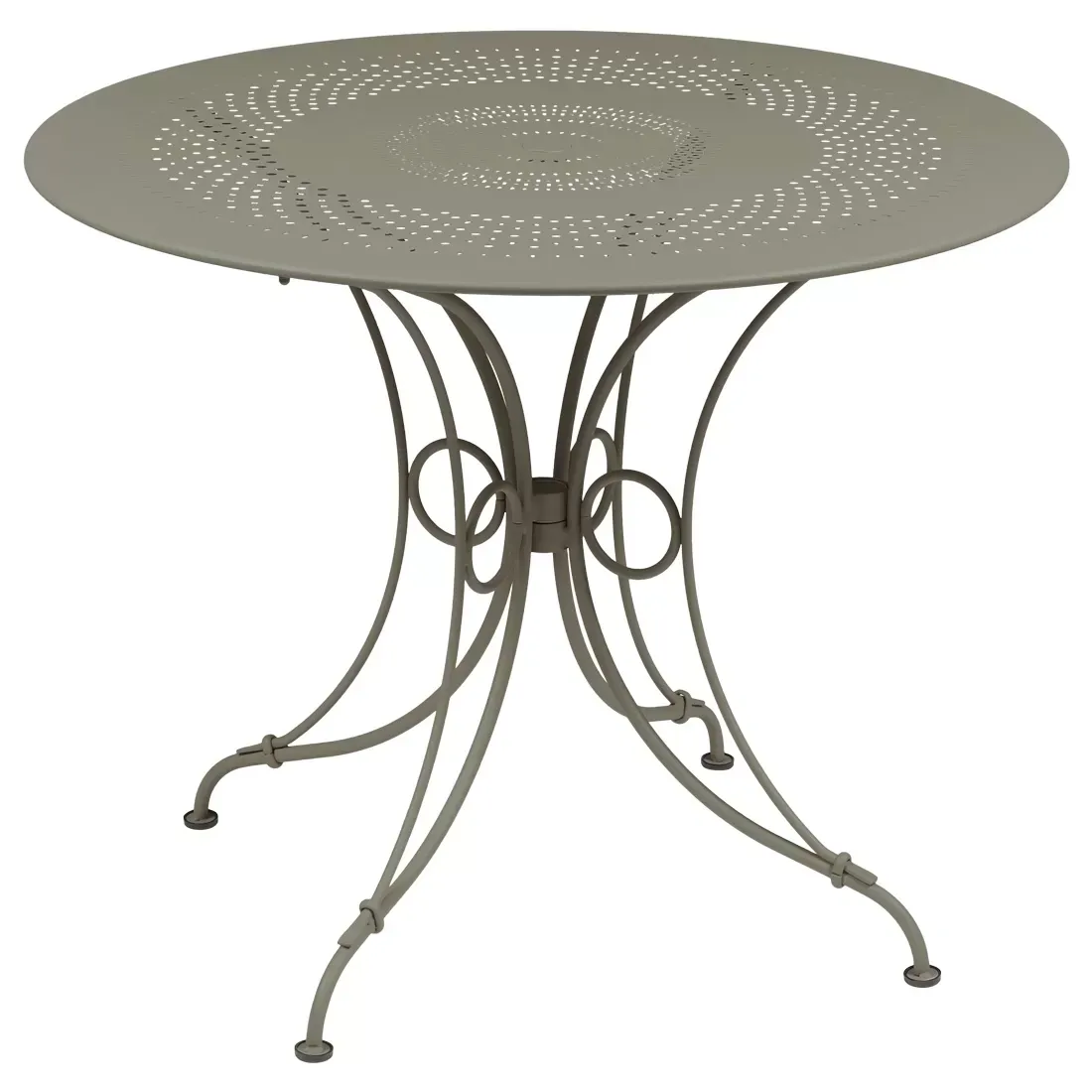 Fermob Table 1900 - 14 muscade - Ø 96