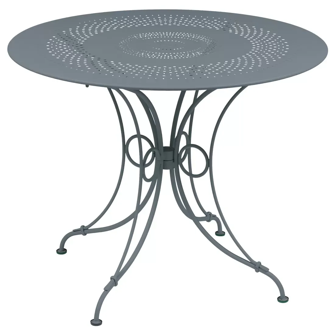 Fermob Table 1900 - 26 gris orage - Ø 96