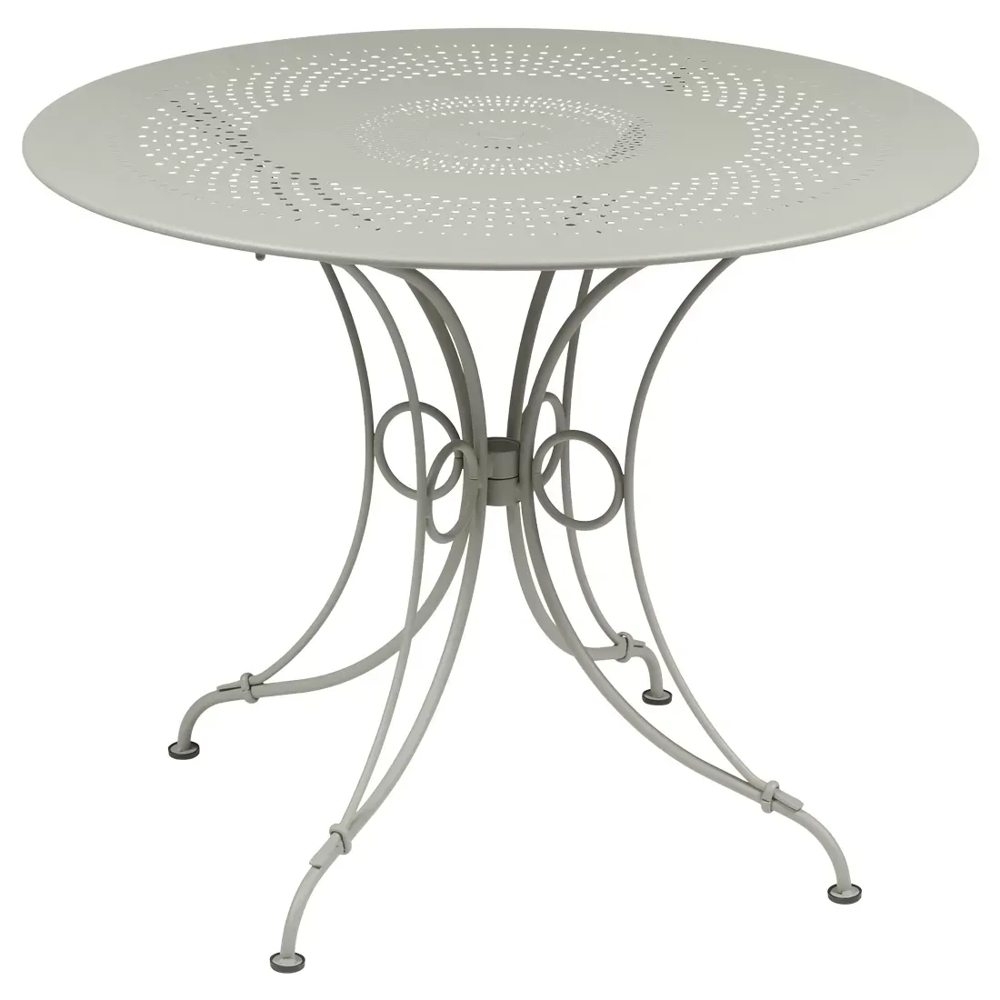 Fermob Table 1900 - A5 gris argile - Ø 96