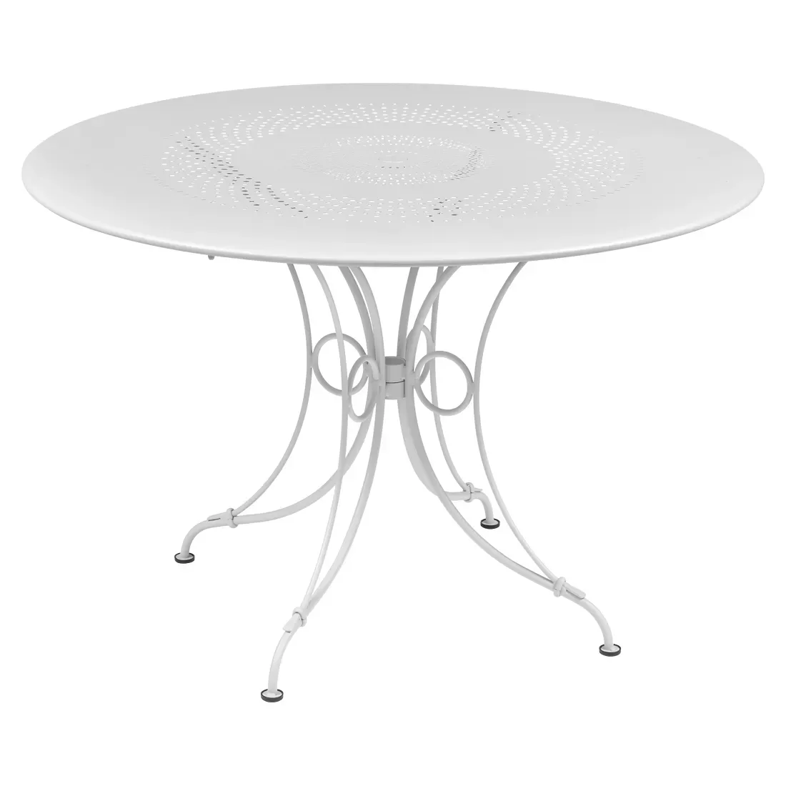 Fermob Table 1900 - 01 blanc coton - Ø 117