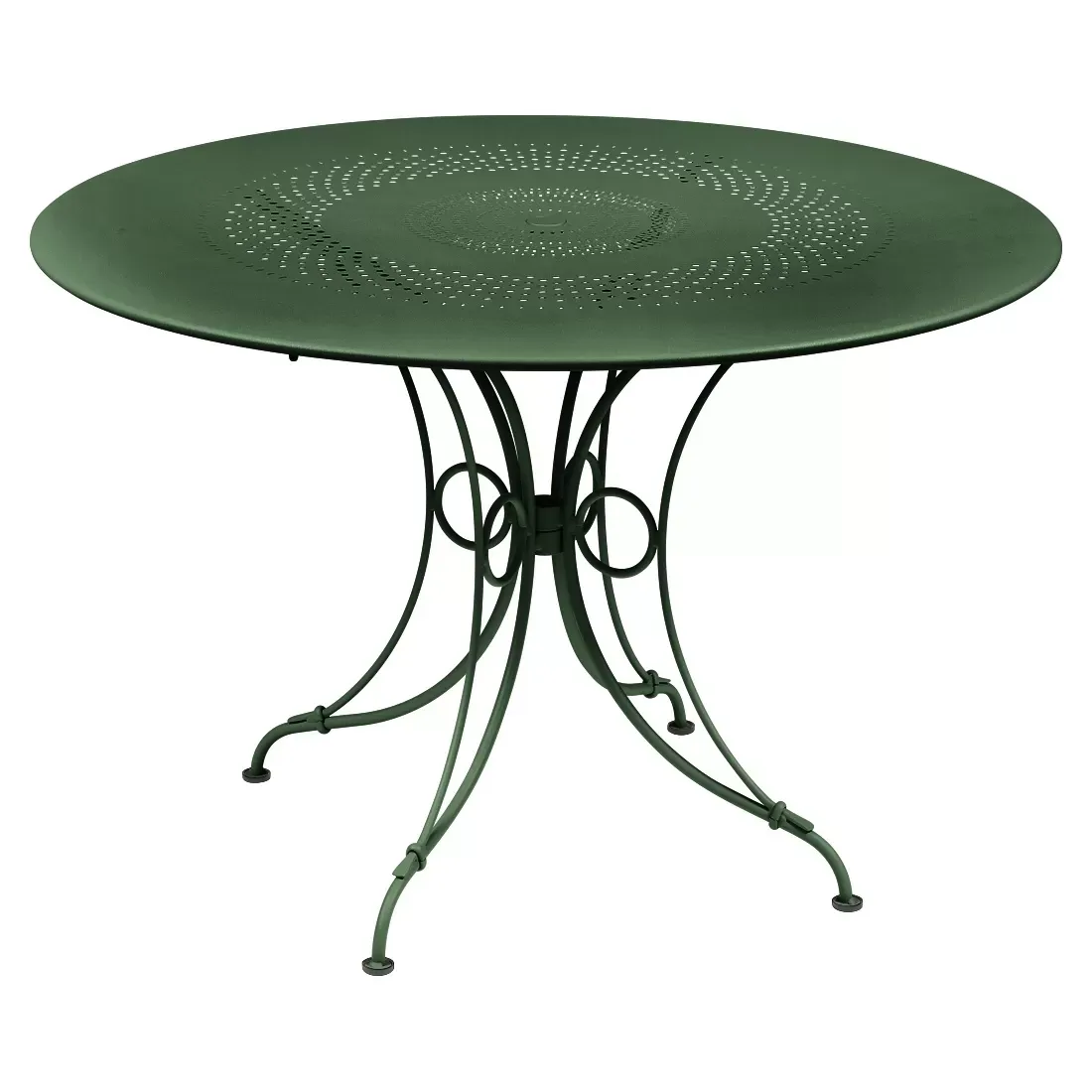 Fermob Table 1900 - 02 vert cèdre - Ø 117