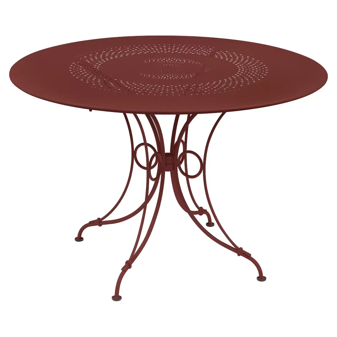 Fermob Table 1900 - 43 piment - Ø 117