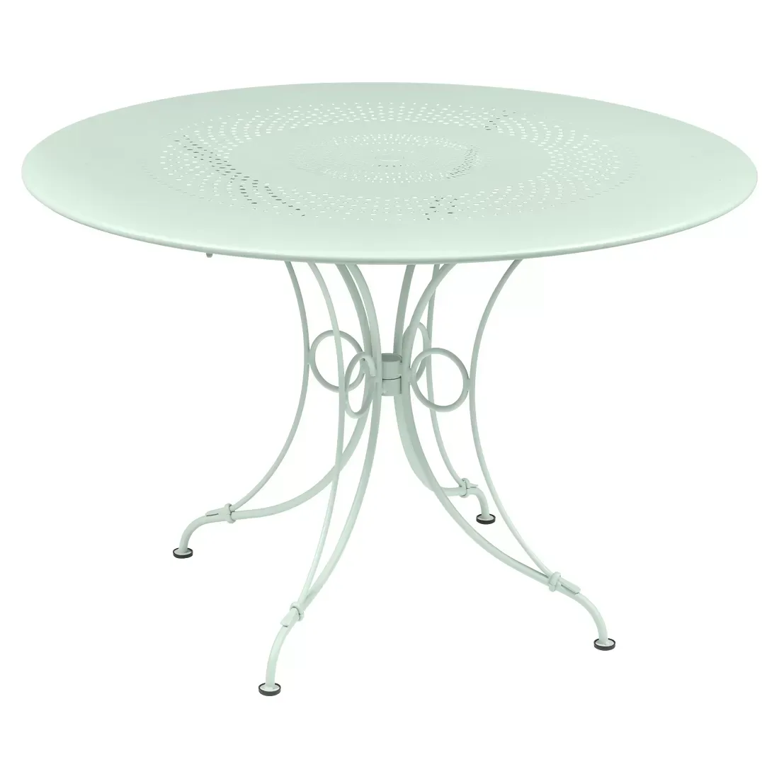 Fermob Table 1900 - A7 menthe glaciale - Ø 117
