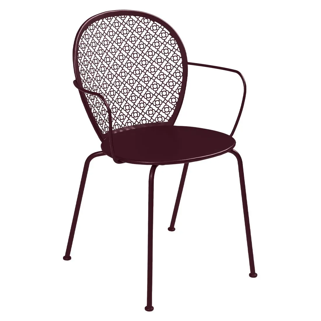 Fermob Fauteuil Lorette - B9 cerise noire