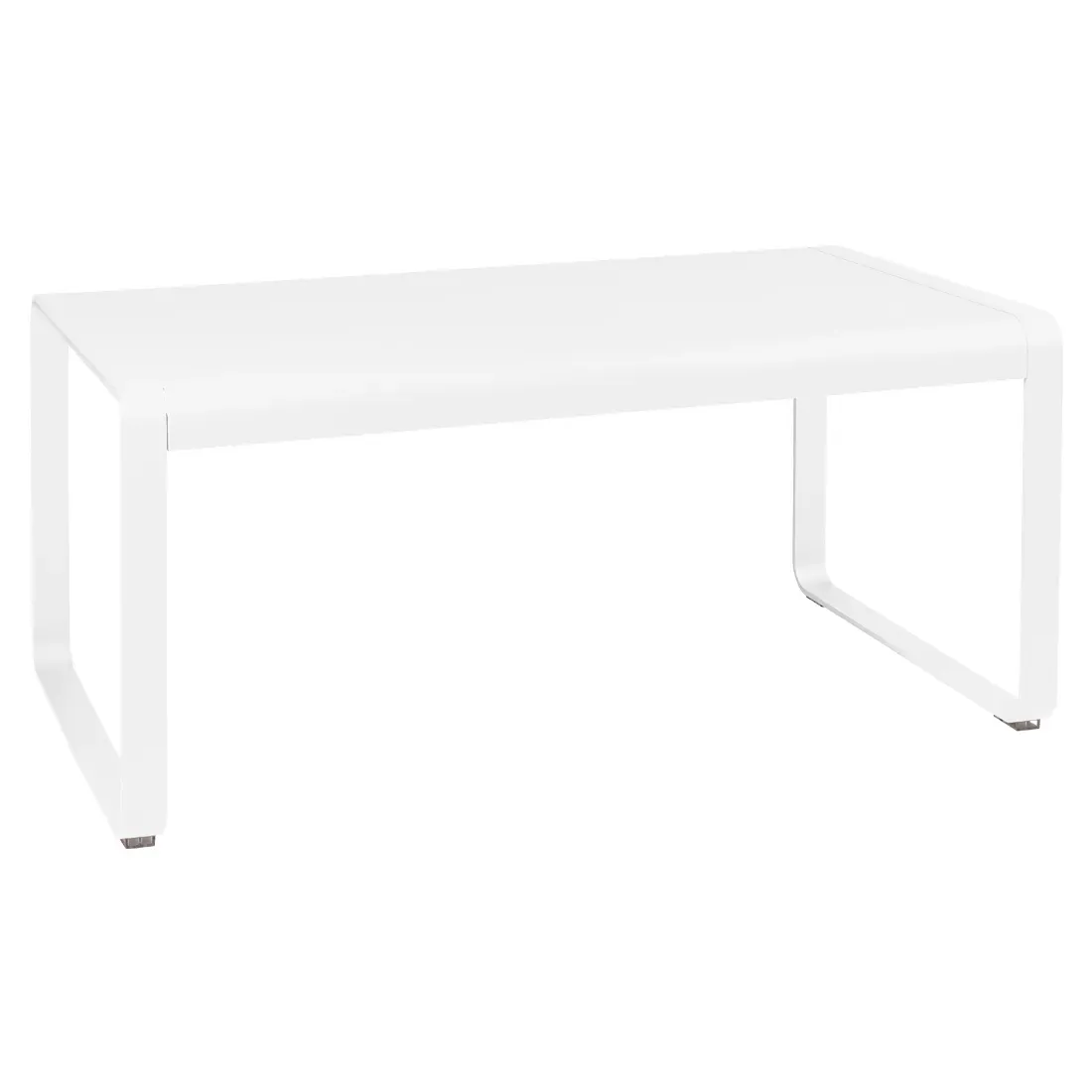Fermob Table mi-haute BELLEVIE - 01 blanc coton - 140 x 80 cm