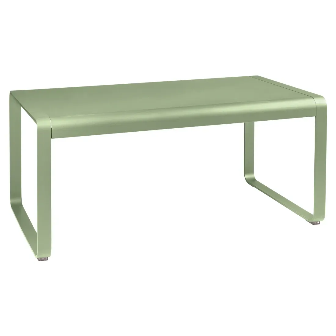 Fermob Table mi-haute BELLEVIE - 65 vert tilleul - 140 x 80 cm