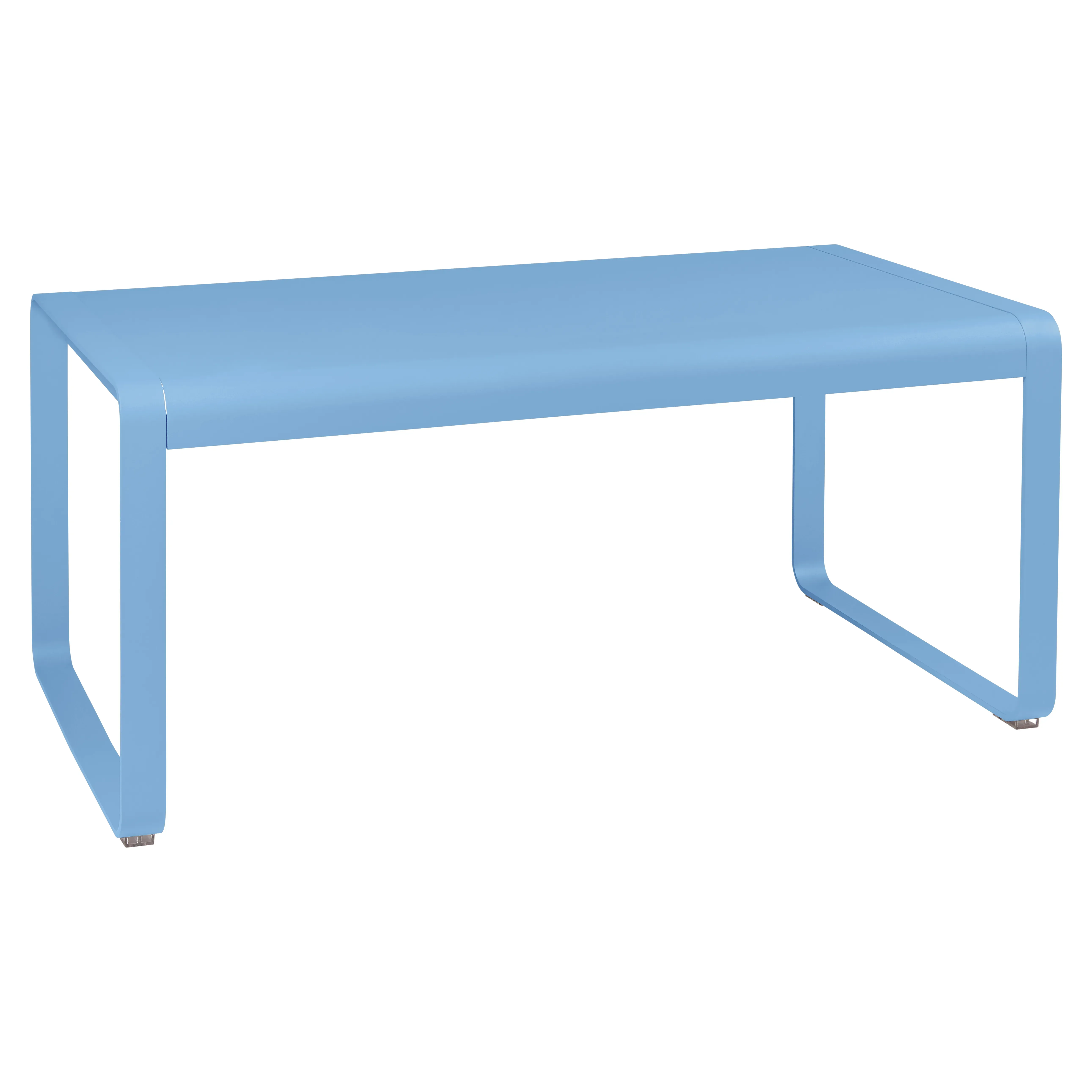 Fermob Table mi-haute BELLEVIE - E1 bleu-maya - 140 x 80 cm