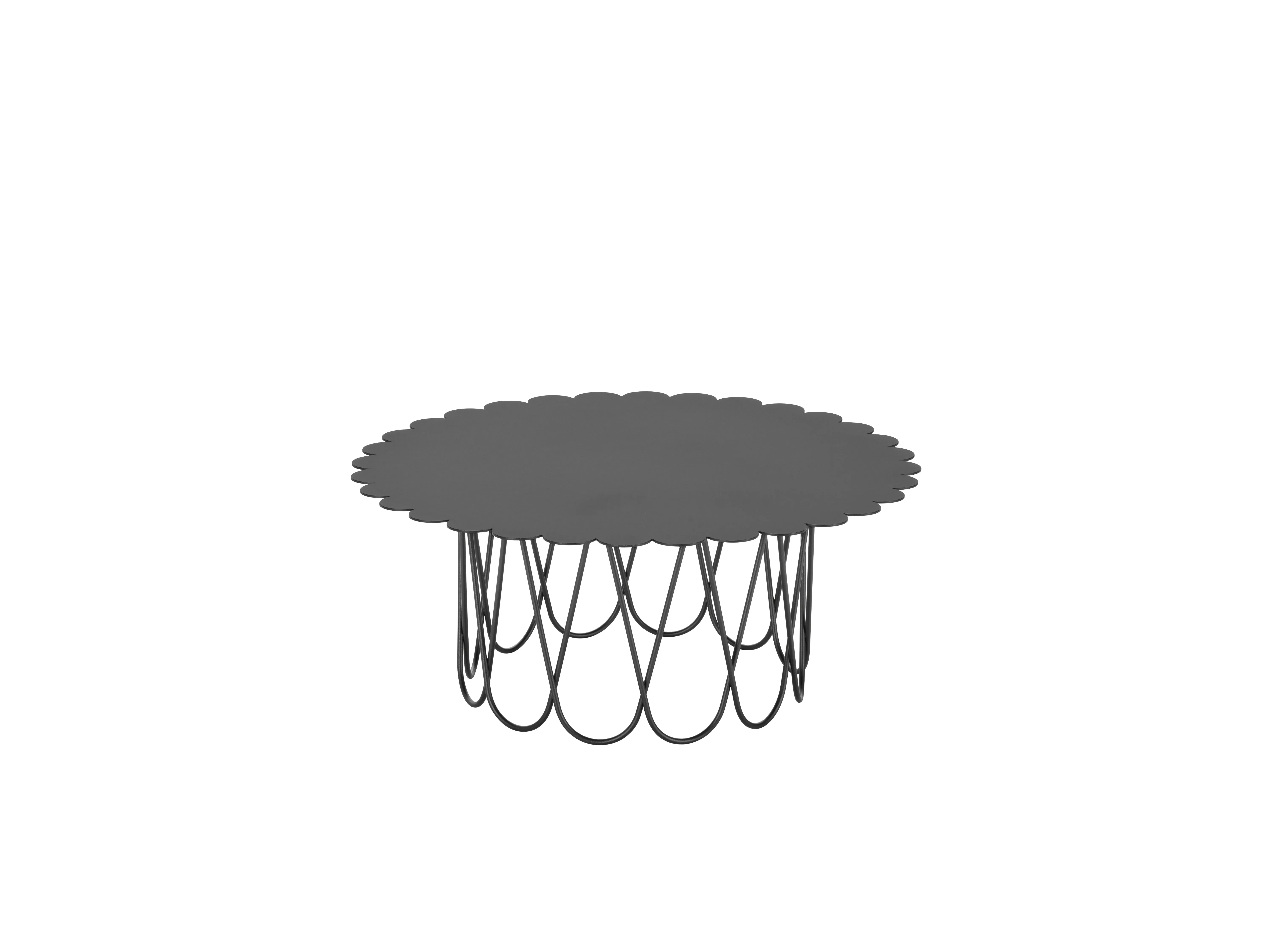 Vitra Table Flower - anthracite - Ø80 cm