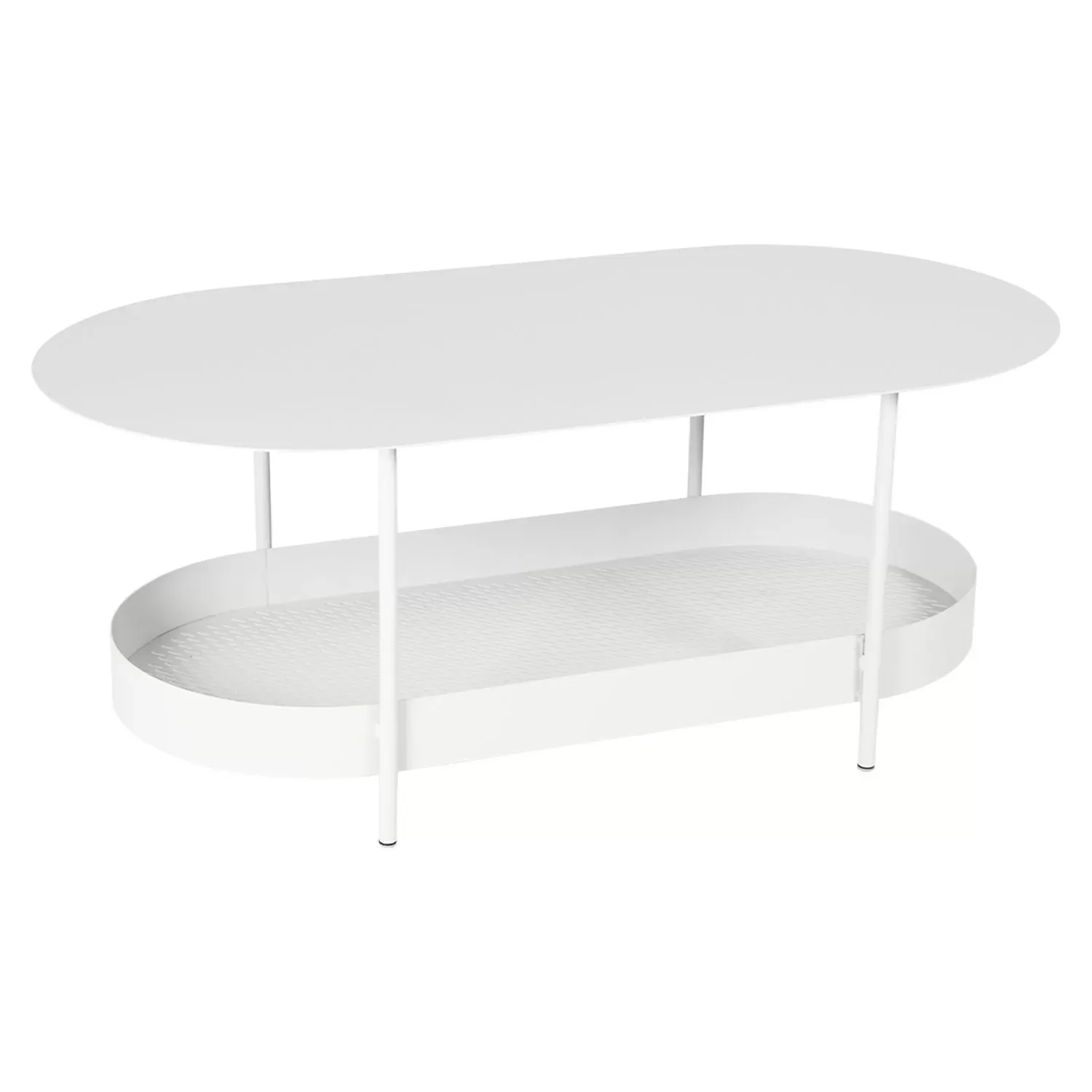 Fermob Table ovale SALSA - 01 blanc coton