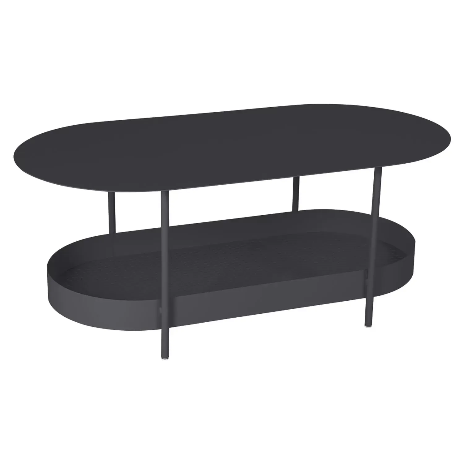 Fermob Table ovale SALSA - 47 carbone