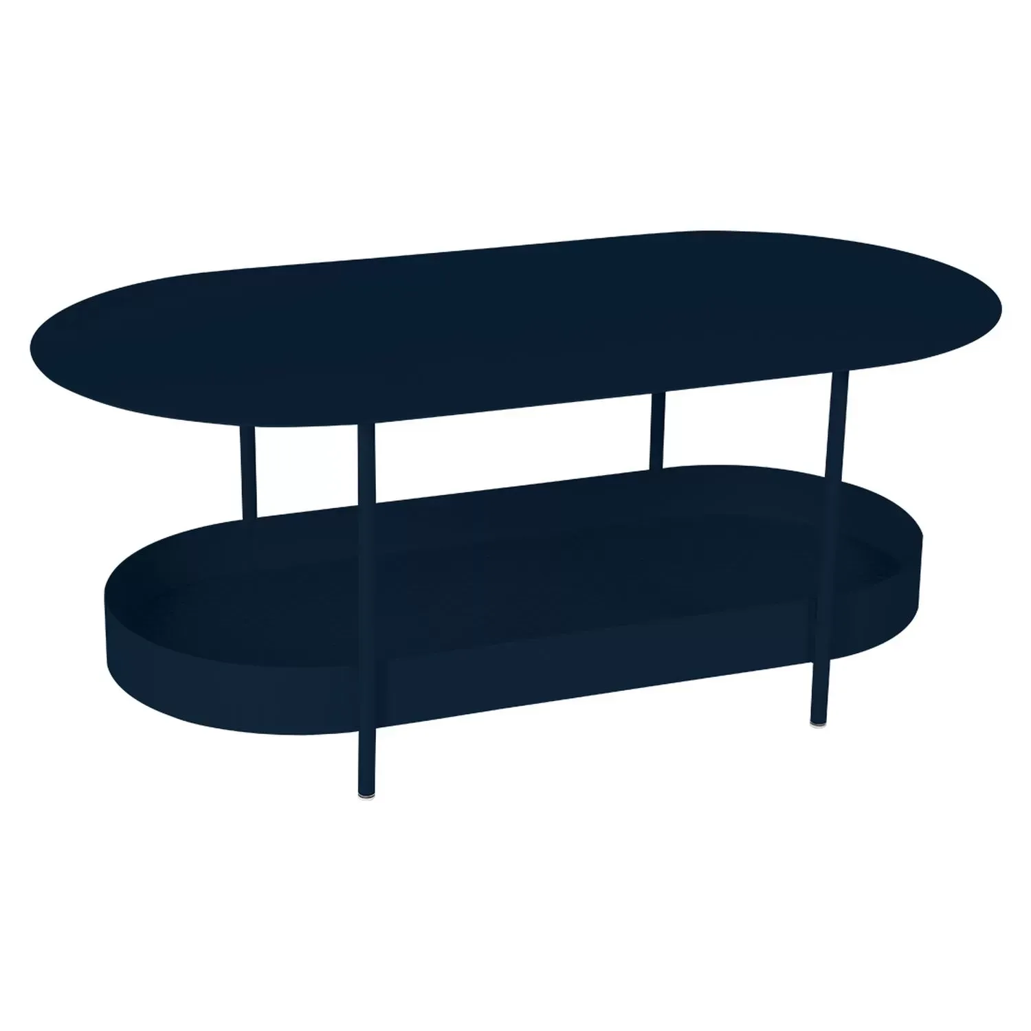 Fermob Table ovale SALSA - 92 bleu abysse