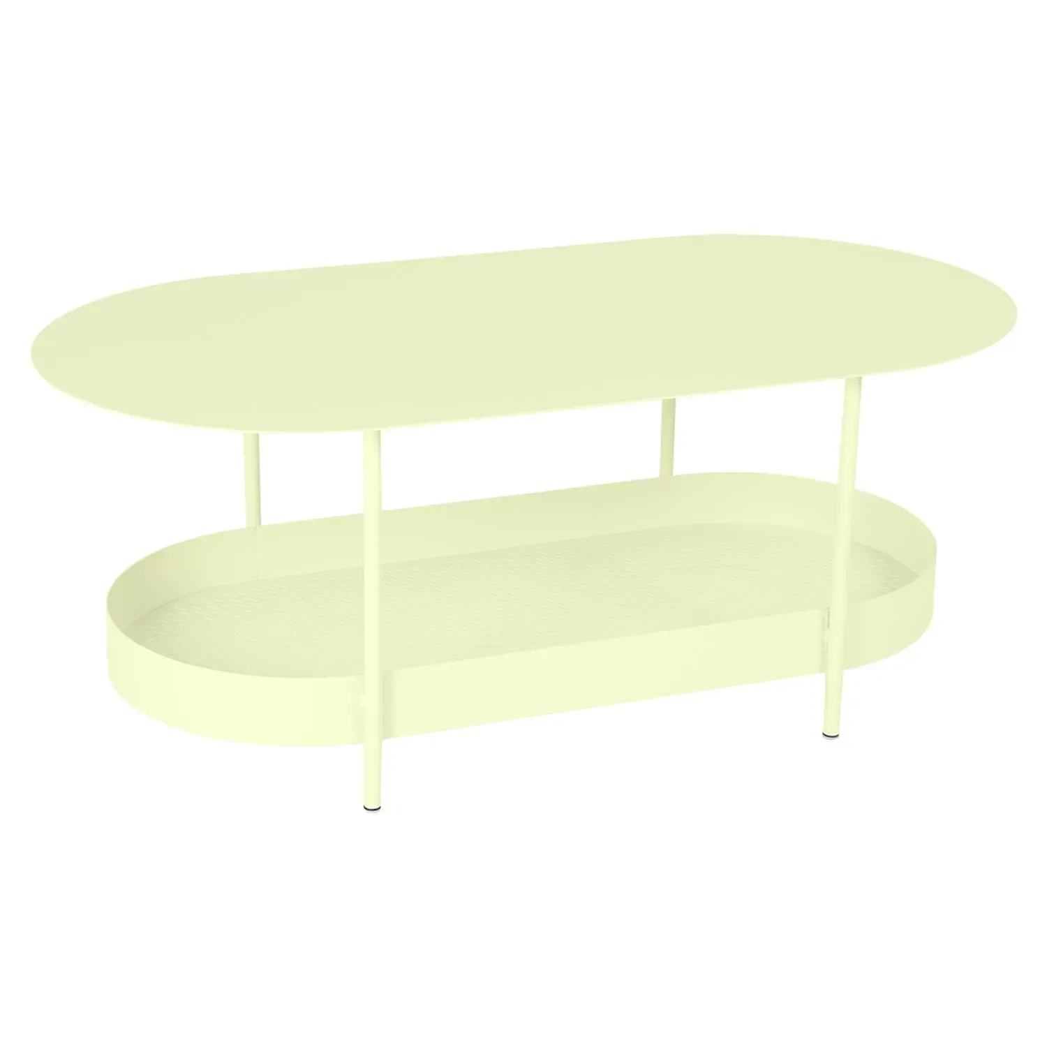 Fermob Table ovale SALSA - A6 citron givré