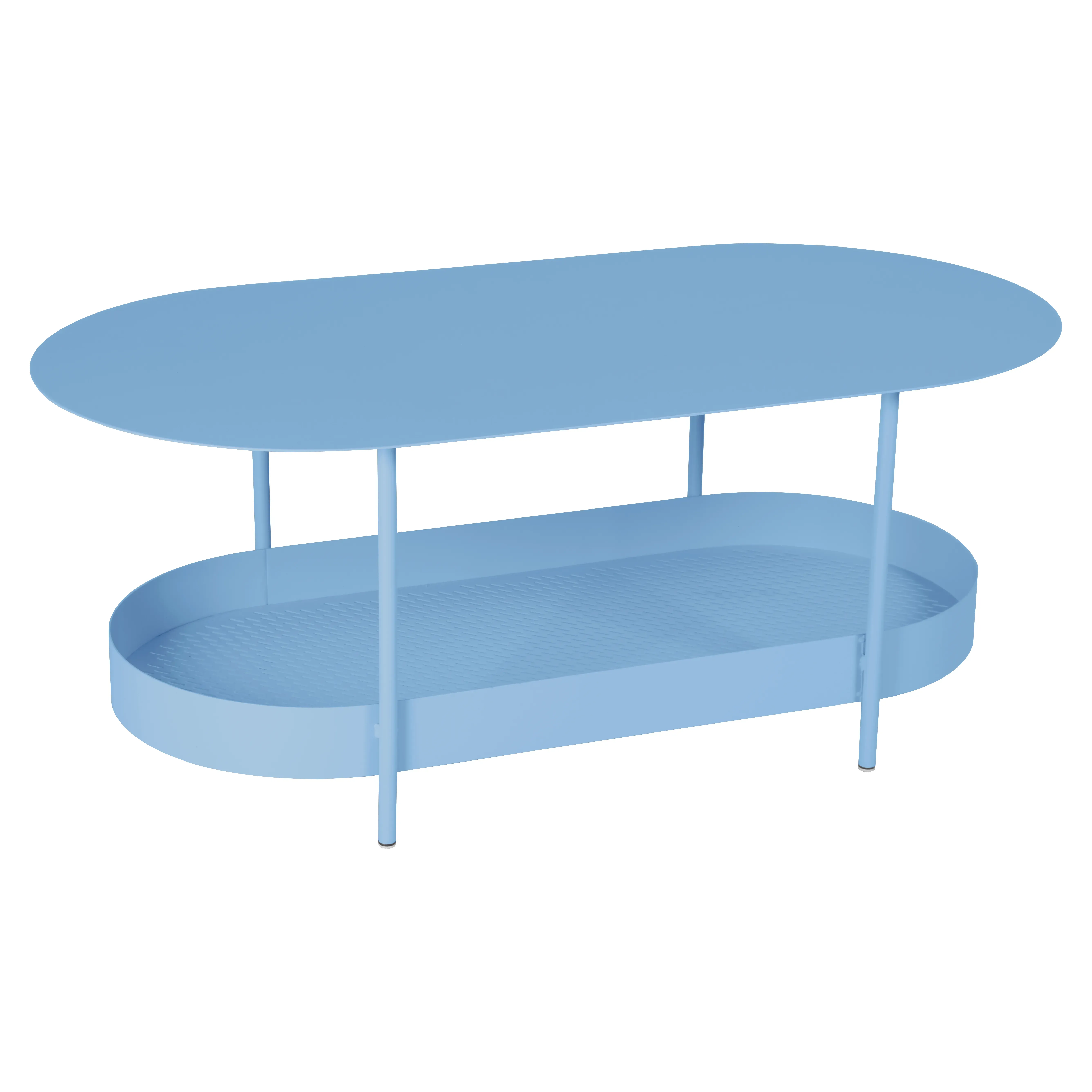 Fermob Table ovale SALSA - E1 bleu-maya