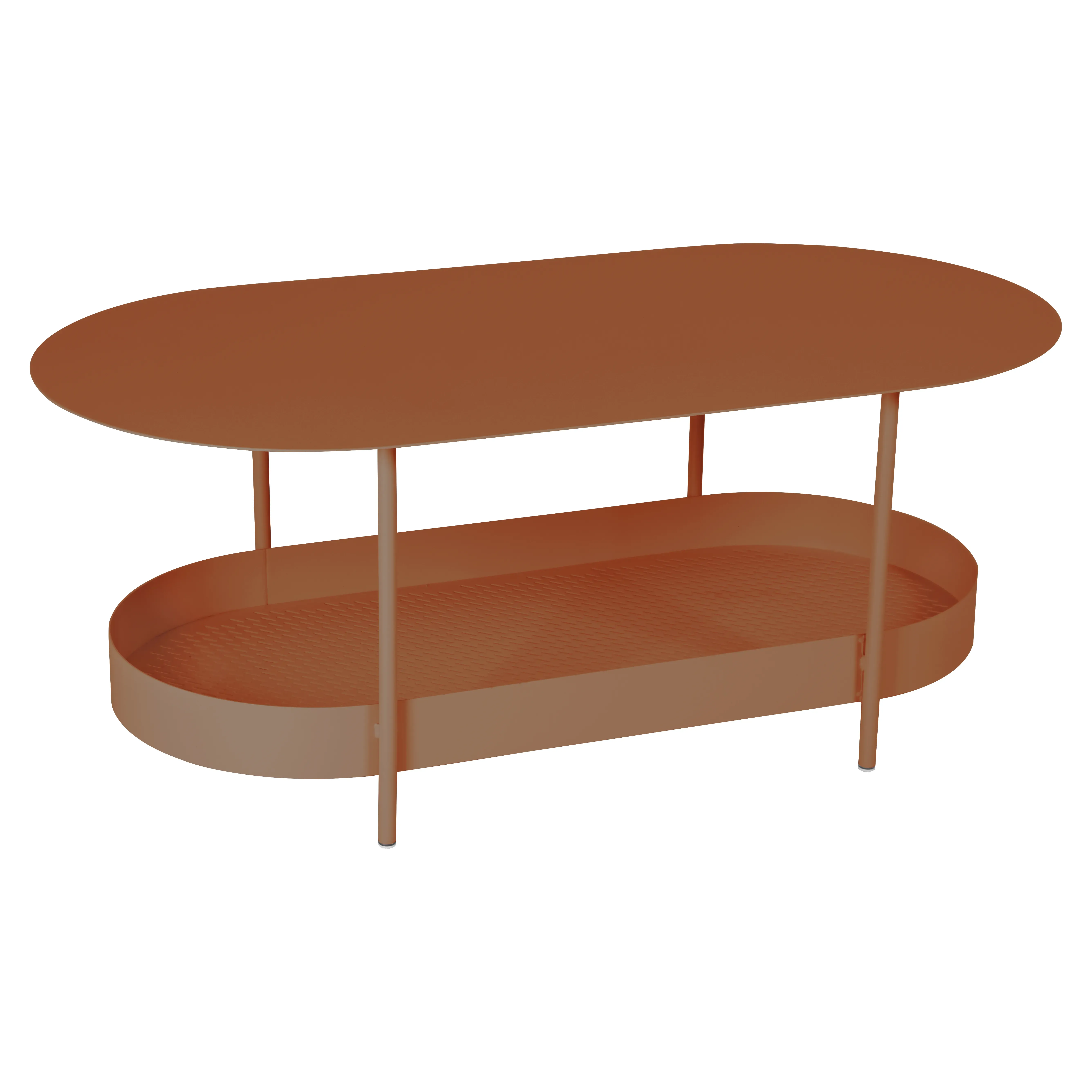 Fermob Table ovale SALSA - E2 orange confite