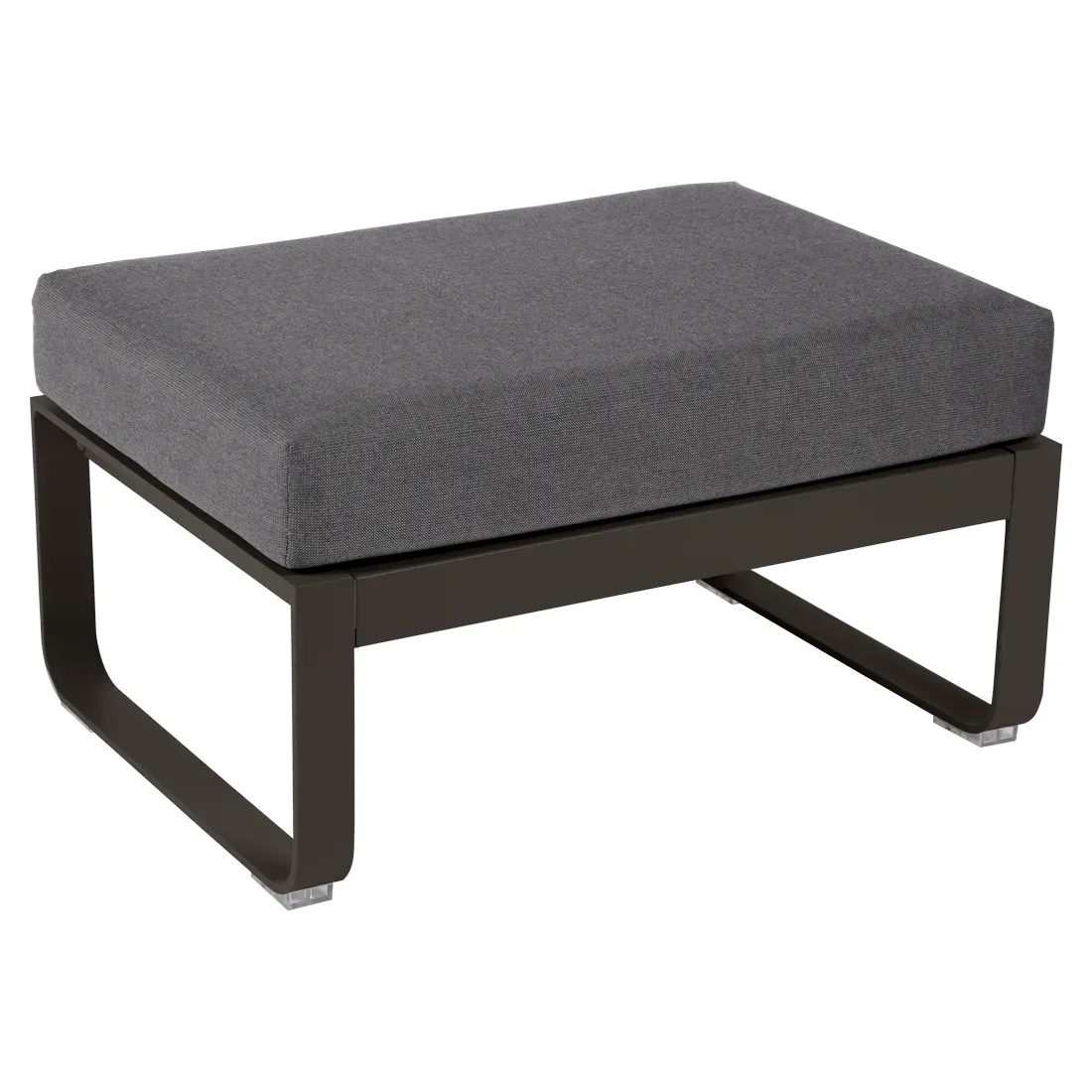 Fermob Tabouret rembourré BELLEVIE - E3 Tonka - gris graphite