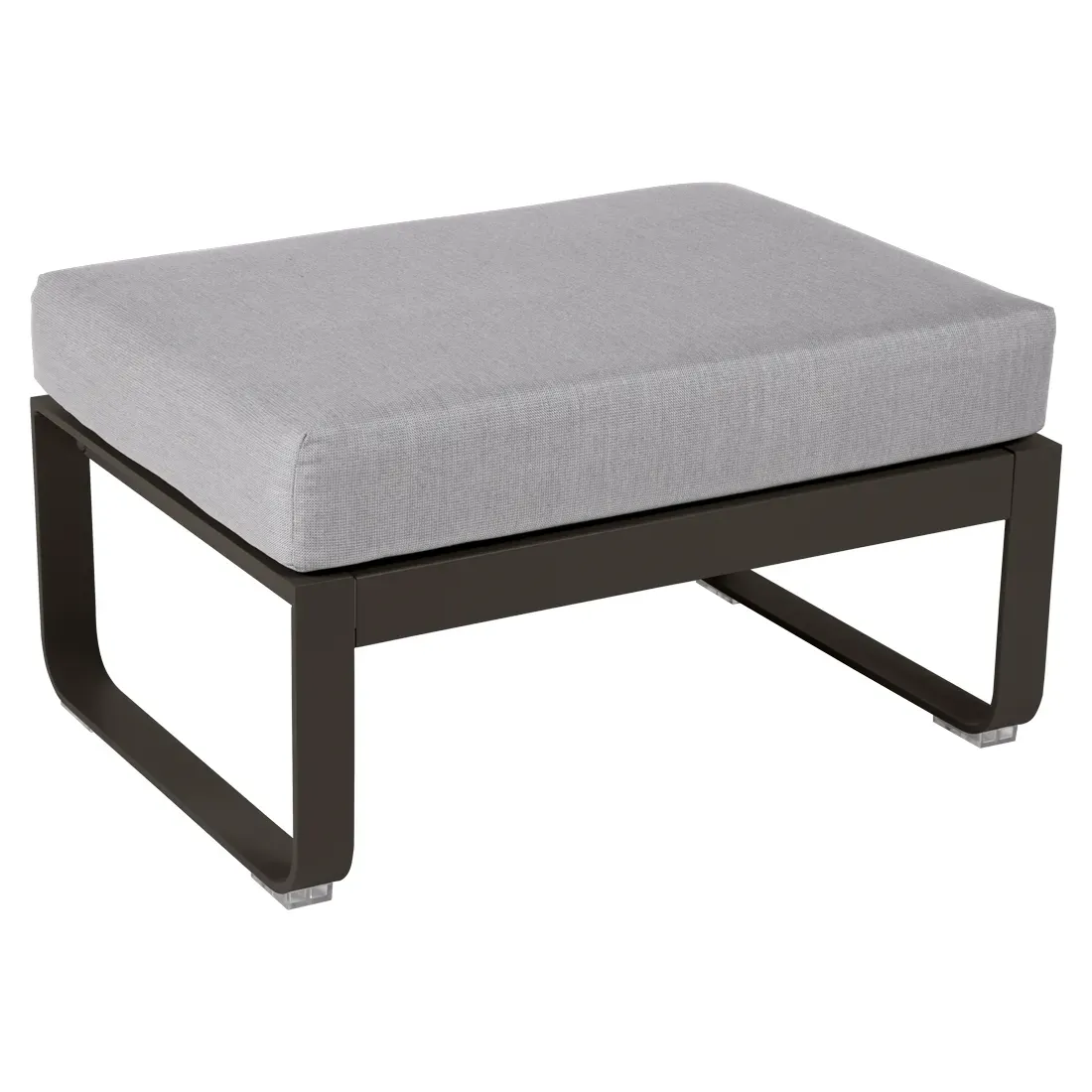 Fermob Tabouret rembourré BELLEVIE - E3 Tonka - gris flanelle