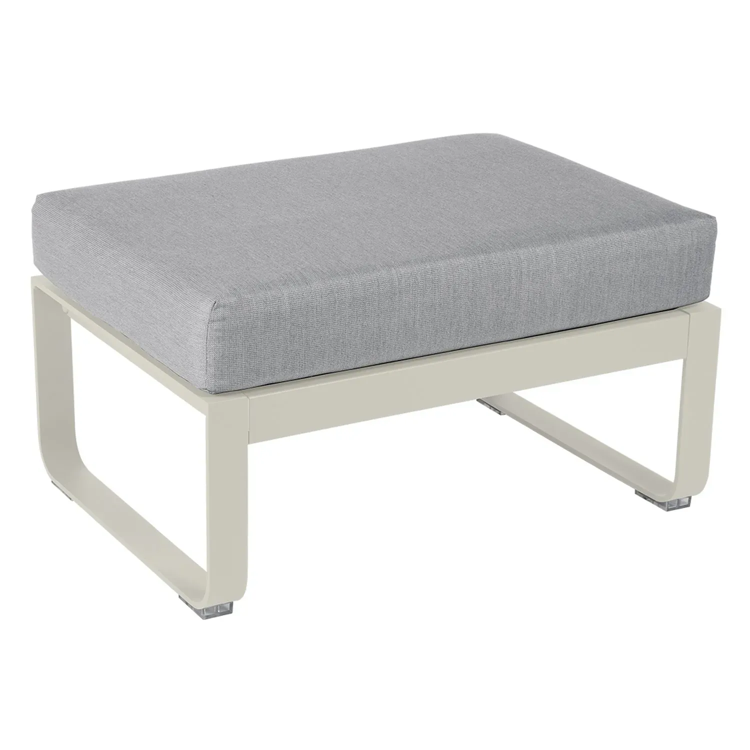Fermob Tabouret rembourré BELLEVIE - A5 gris argile - gris flanelle