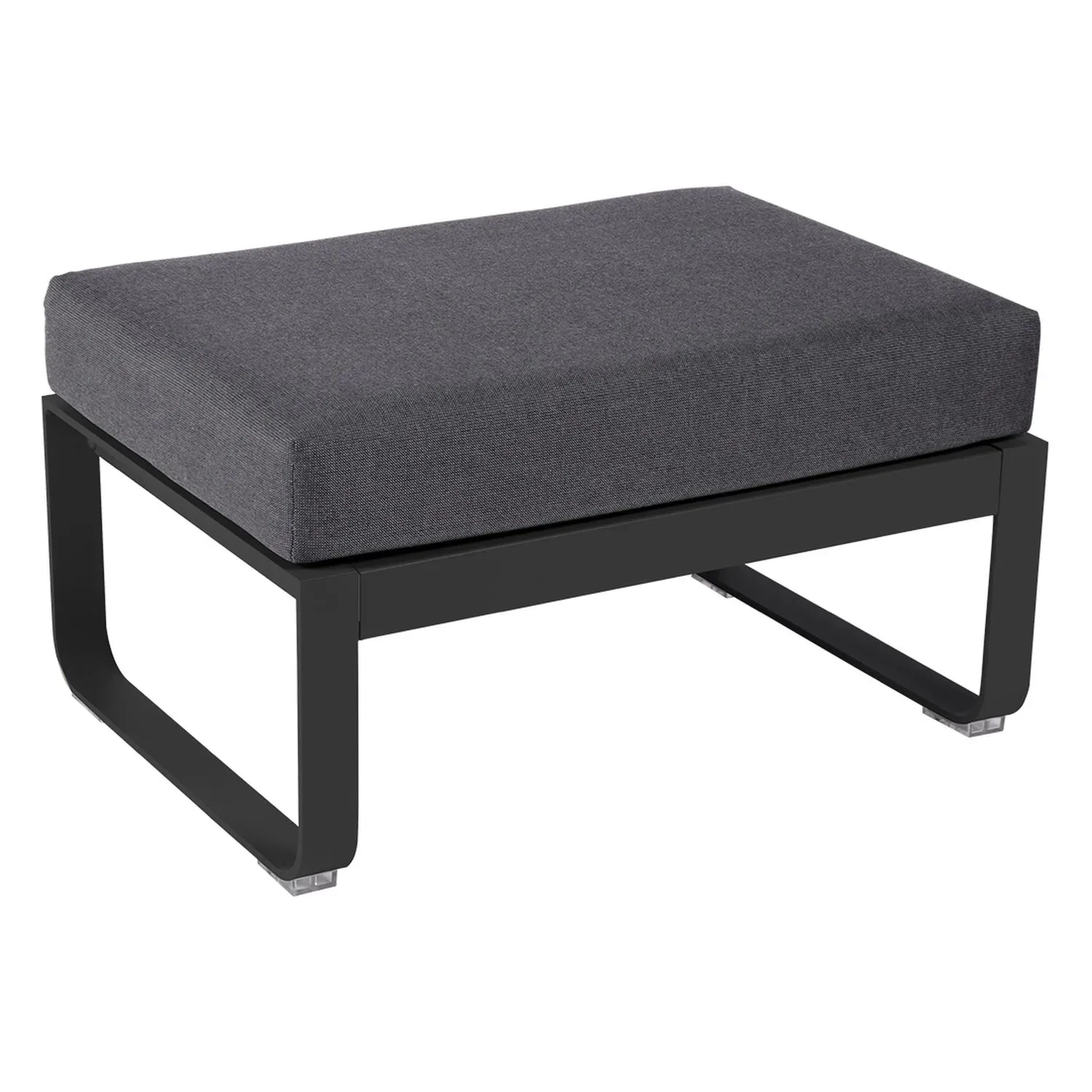 Fermob Tabouret rembourré BELLEVIE - 47 anthracite mat - gris graphite