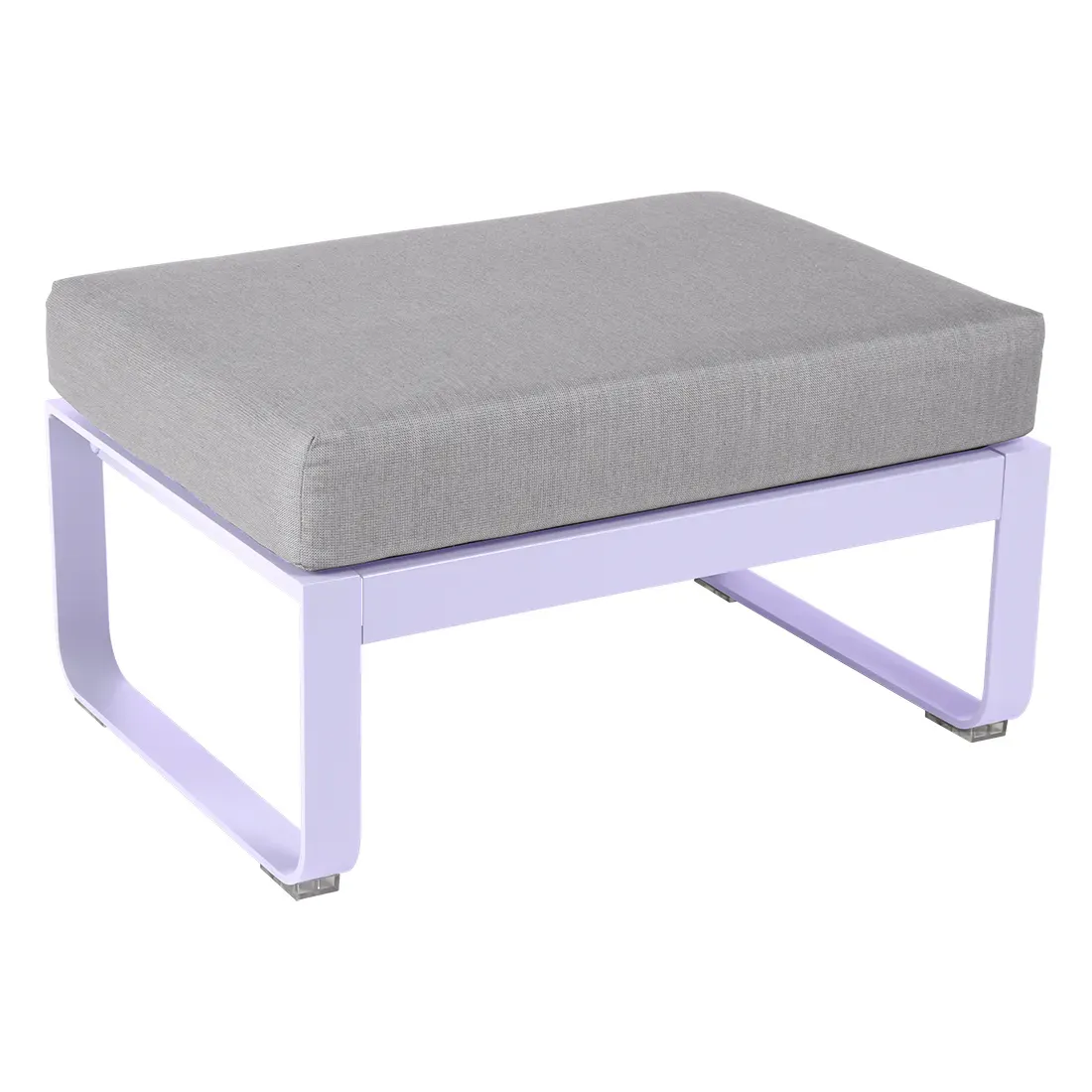 Fermob Tabouret rembourré BELLEVIE - D1 Guimauve - gris flanelle