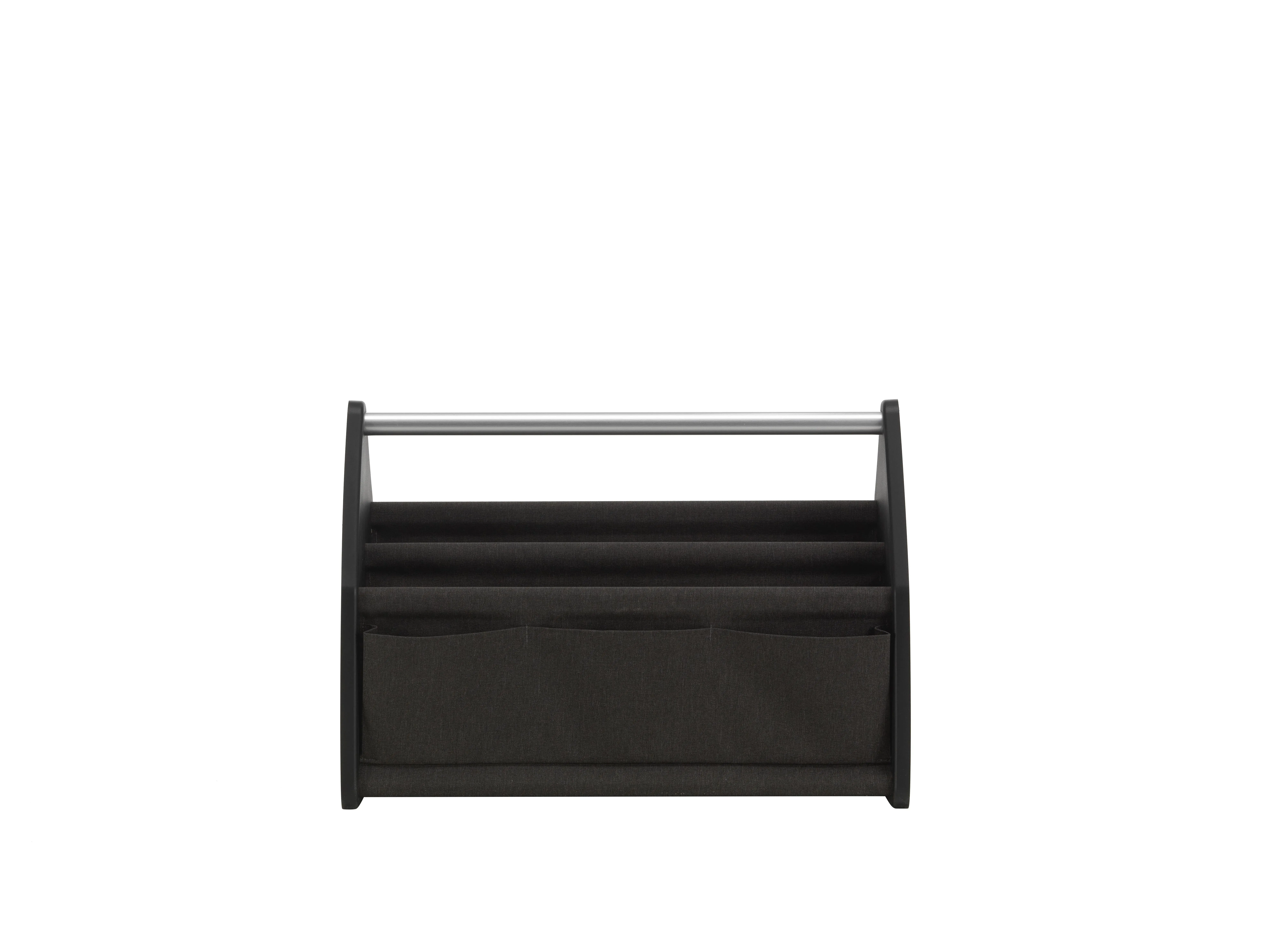 Vitra Boîte Locker - noir foncé RE - grand