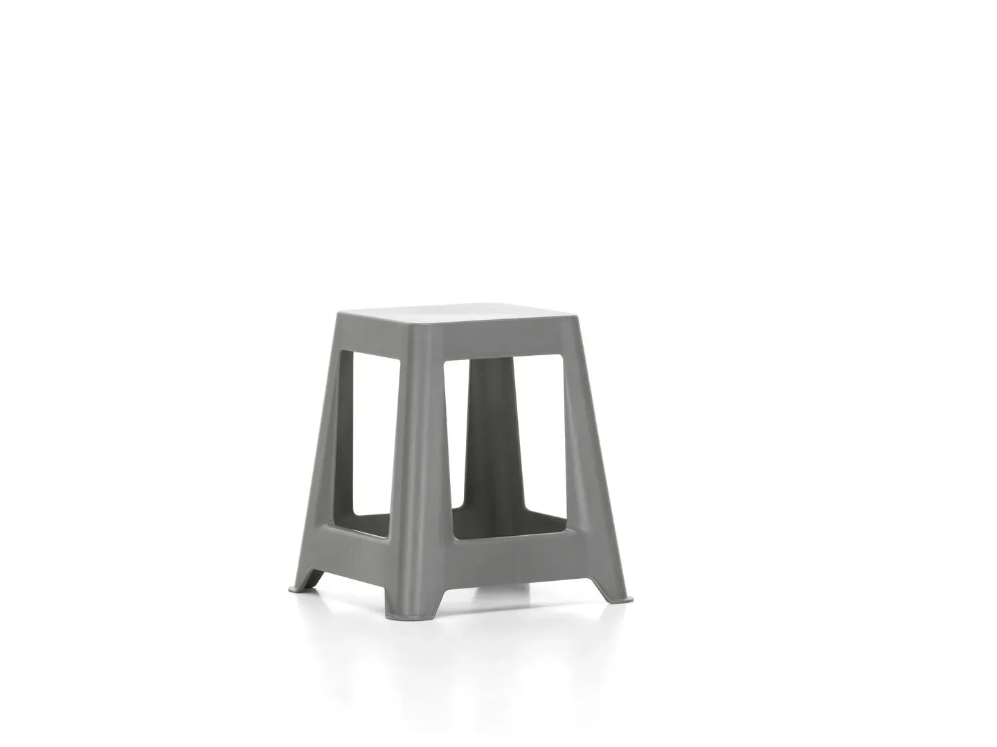 Vitra Tabouret Chap - gris foncé RE