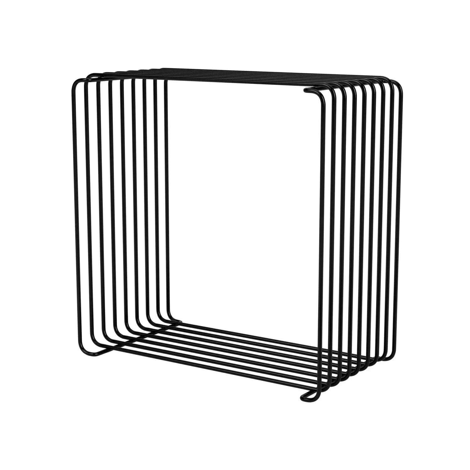 Montana Étagère Panton Wire Single - noir - 18,8 cm