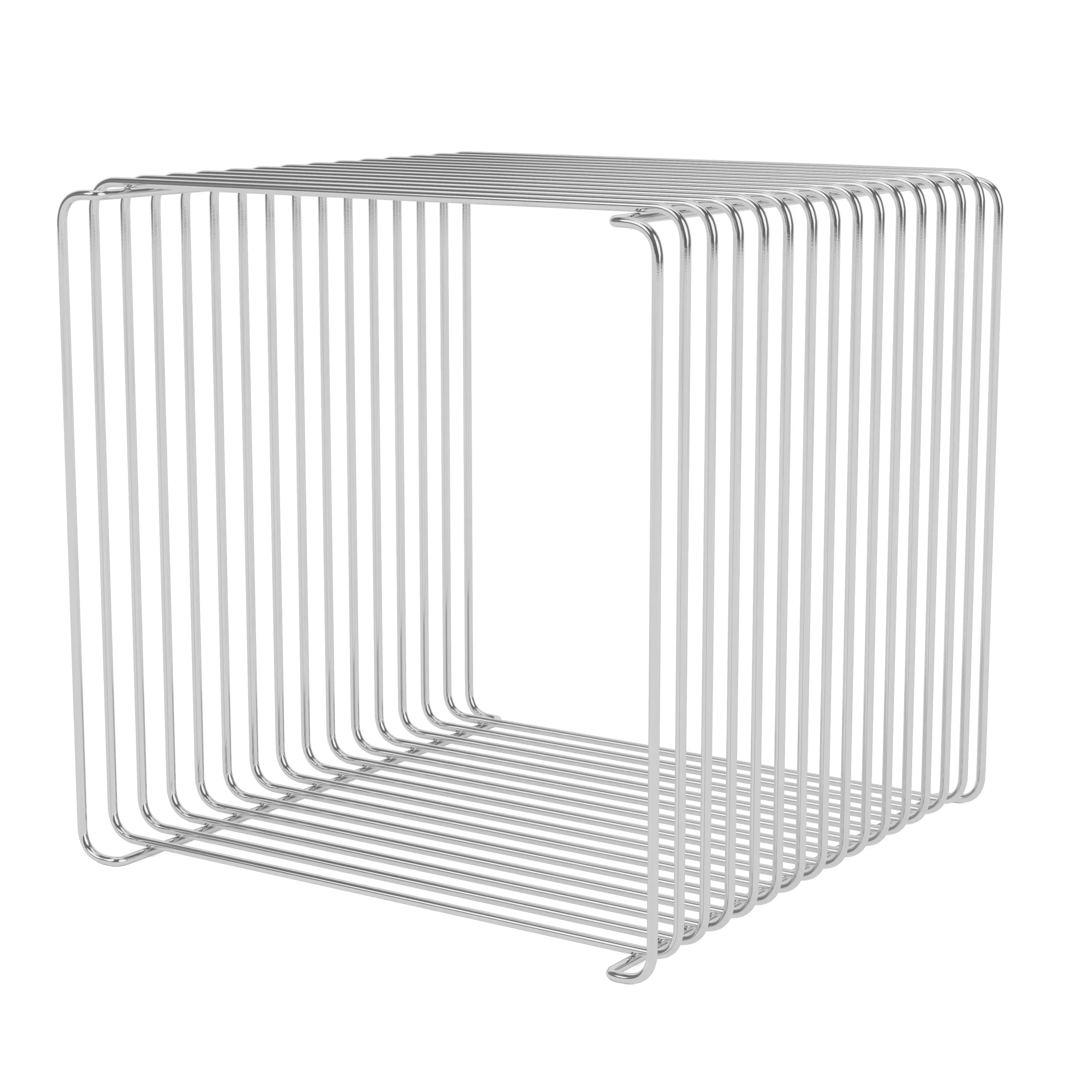 Montana Étagère Panton Wire Single - 34,8 cm - Chrome