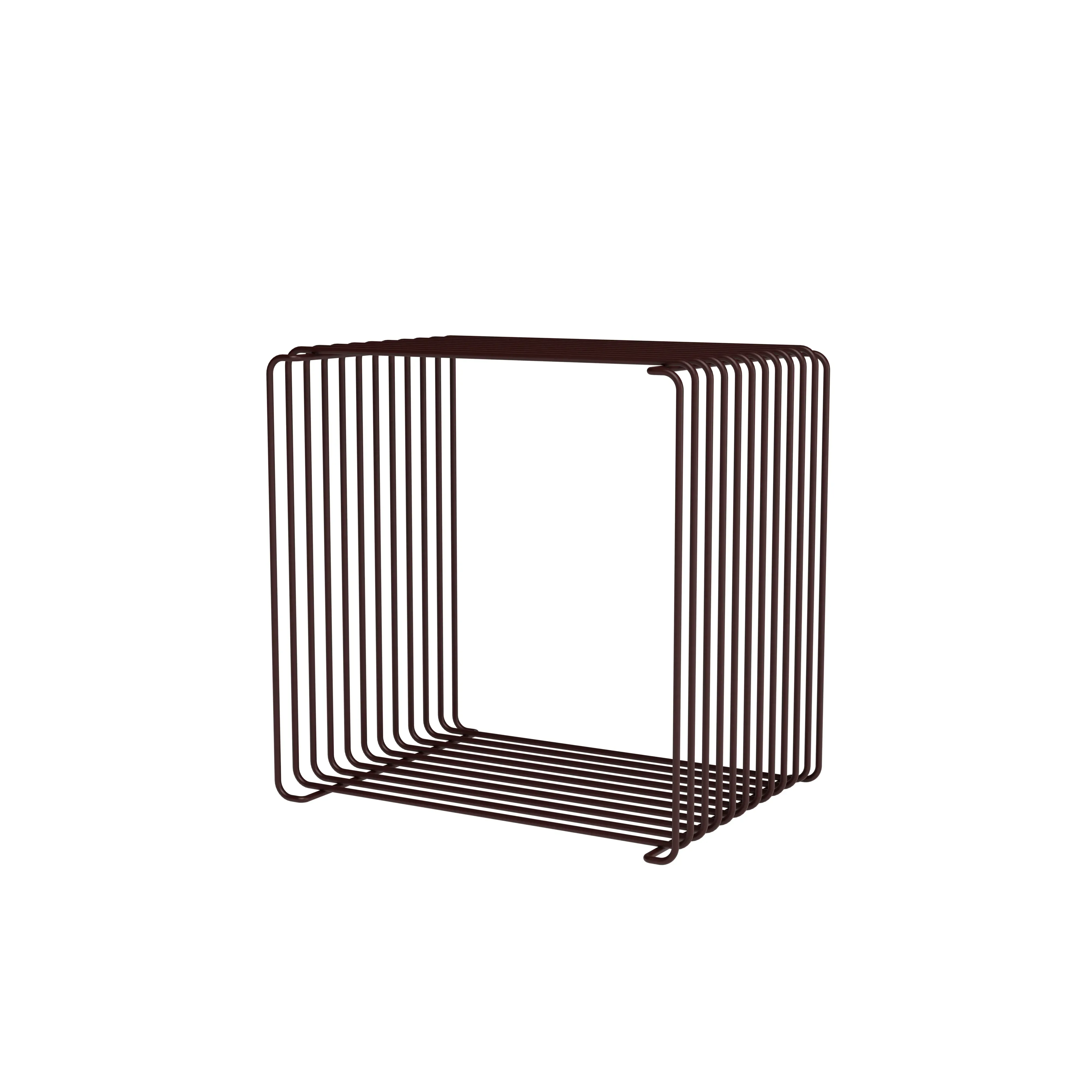 Montana Étagère Panton Wire Single - MontanaWireBlackRed - 25,7cm