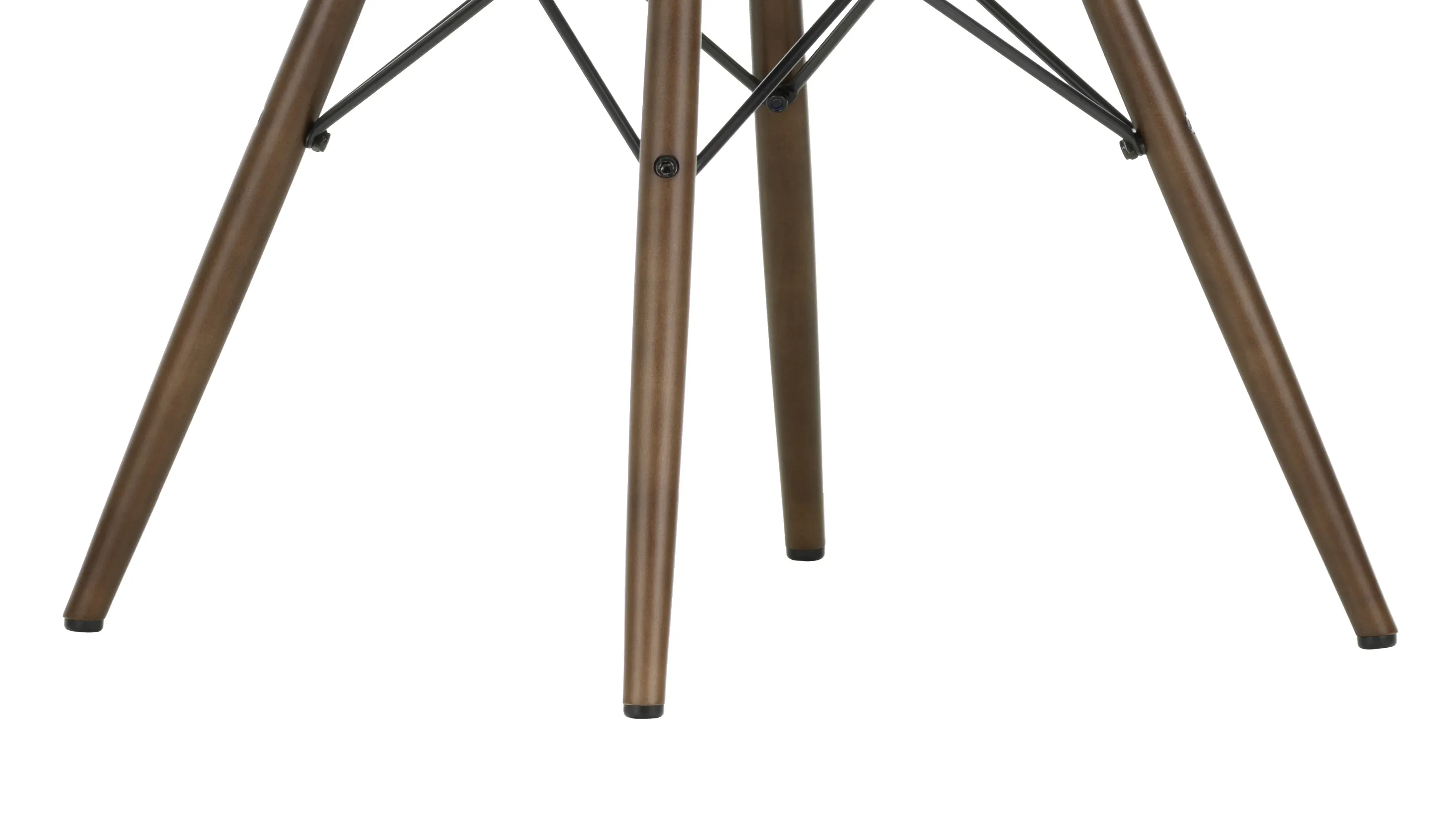 Vitra Patins pour Eames DSW/DAW/DKW - noir - Patins pour moquette