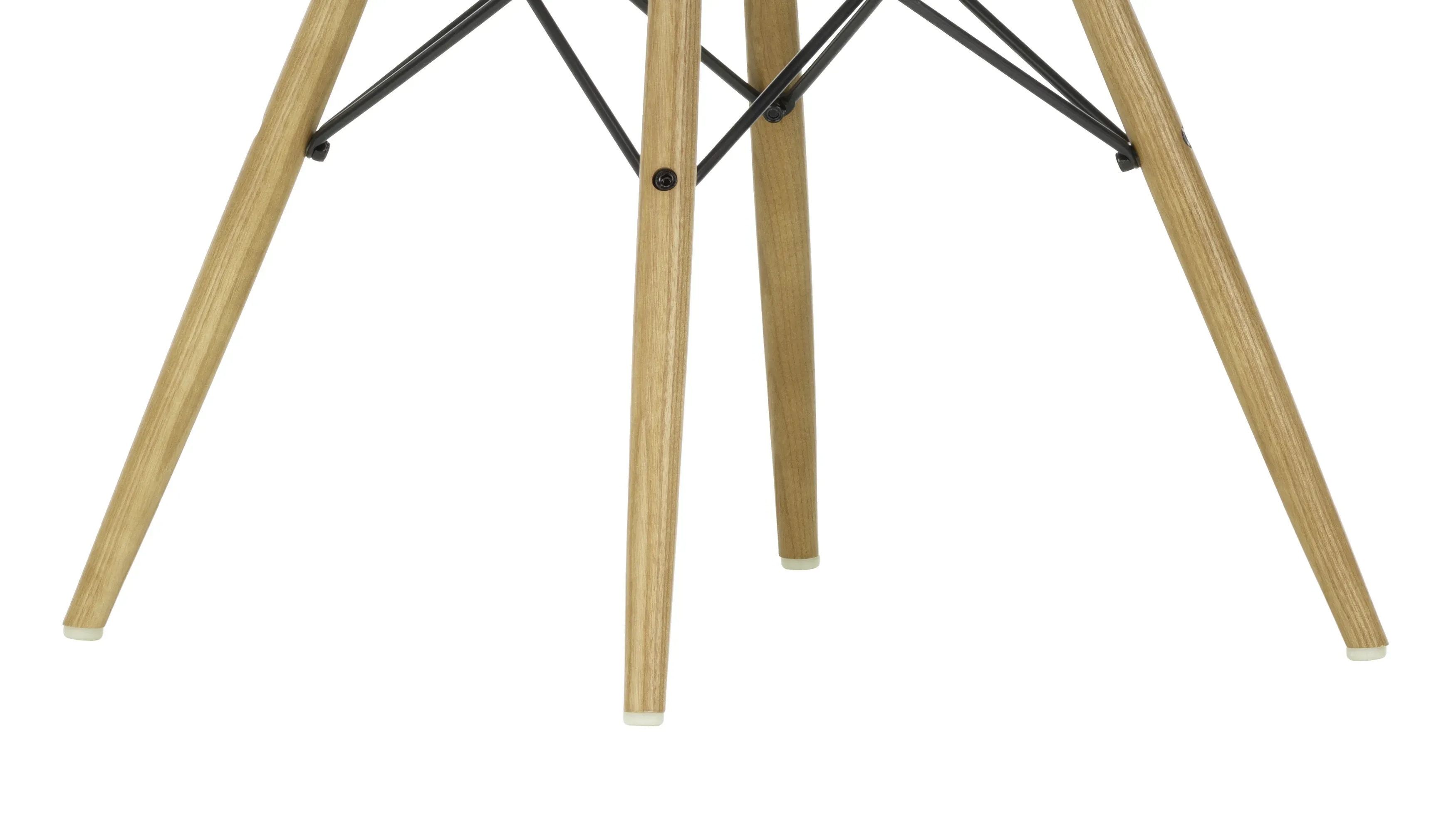 Vitra Patins pour Eames DSW/DAW/DKW - blanc - Patins pour moquette