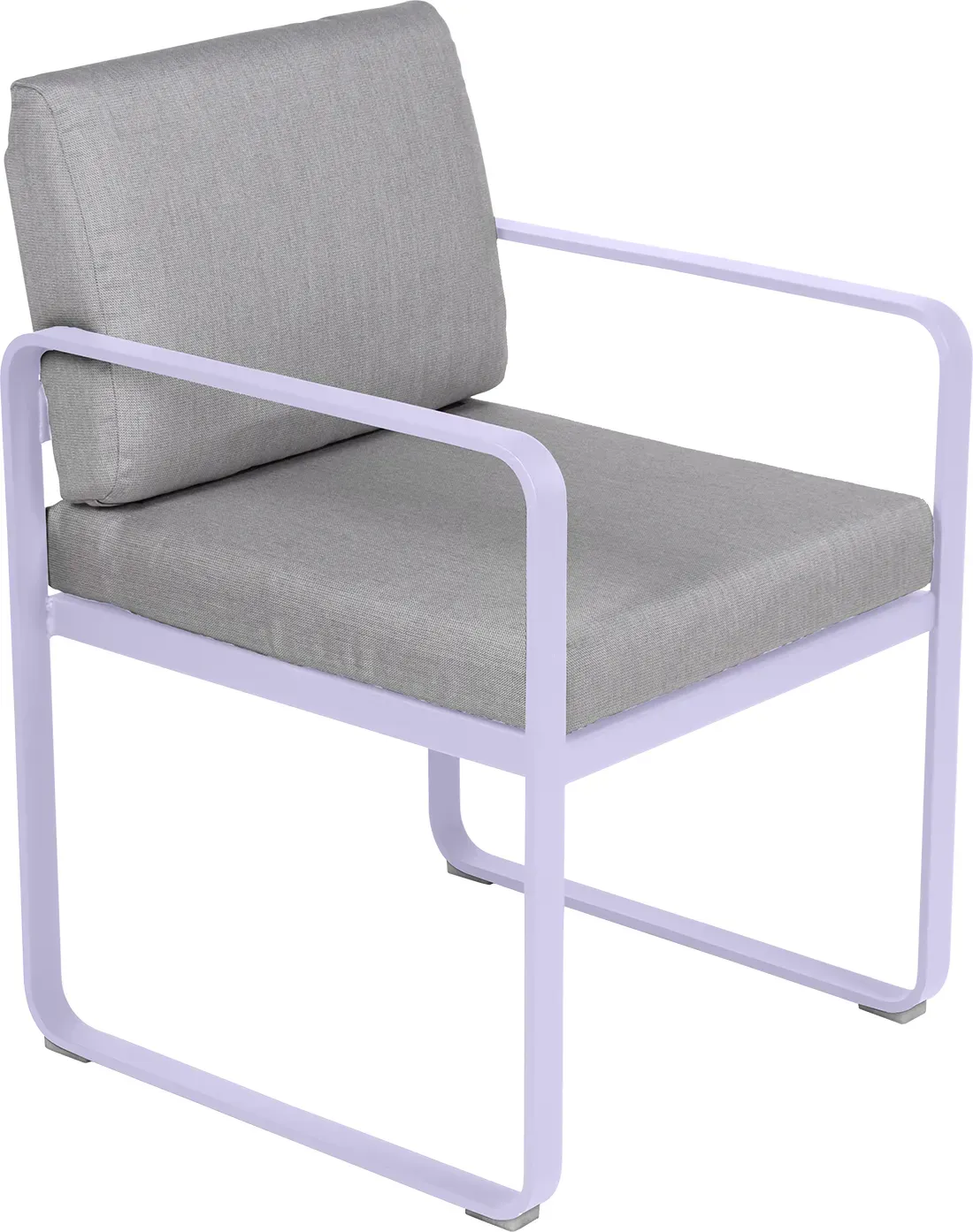 Fermob Fauteuil repas BELLEVIE - D1 Guimauve - gris flanelle