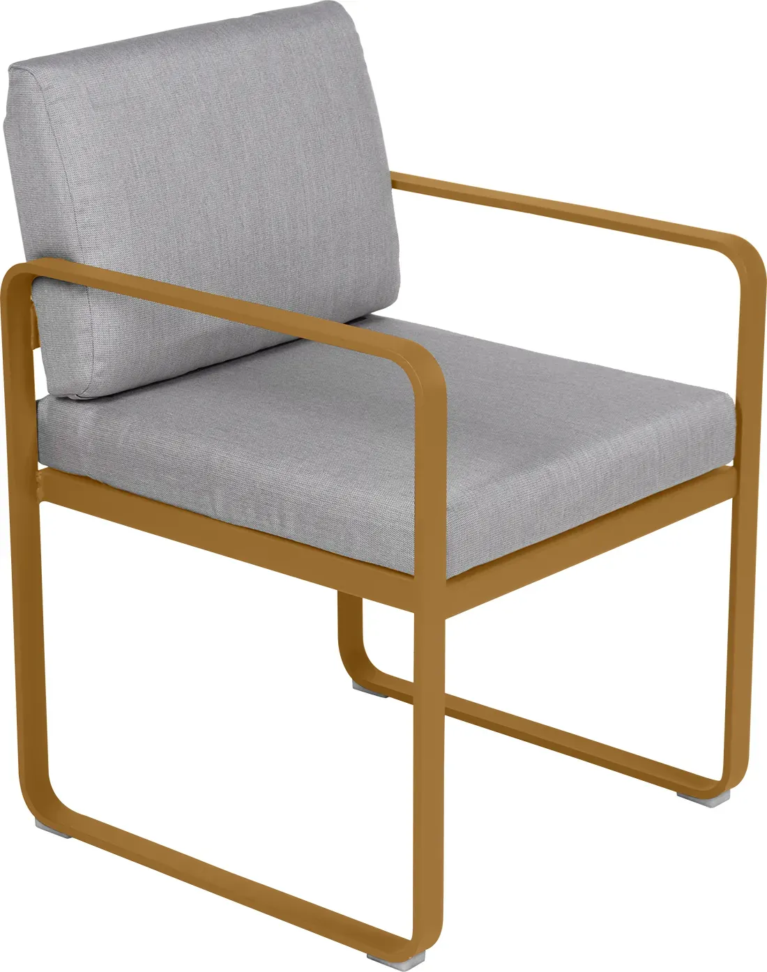 Fermob Fauteuil repas BELLEVIE - D2 Pain d'épices - gris flanelle