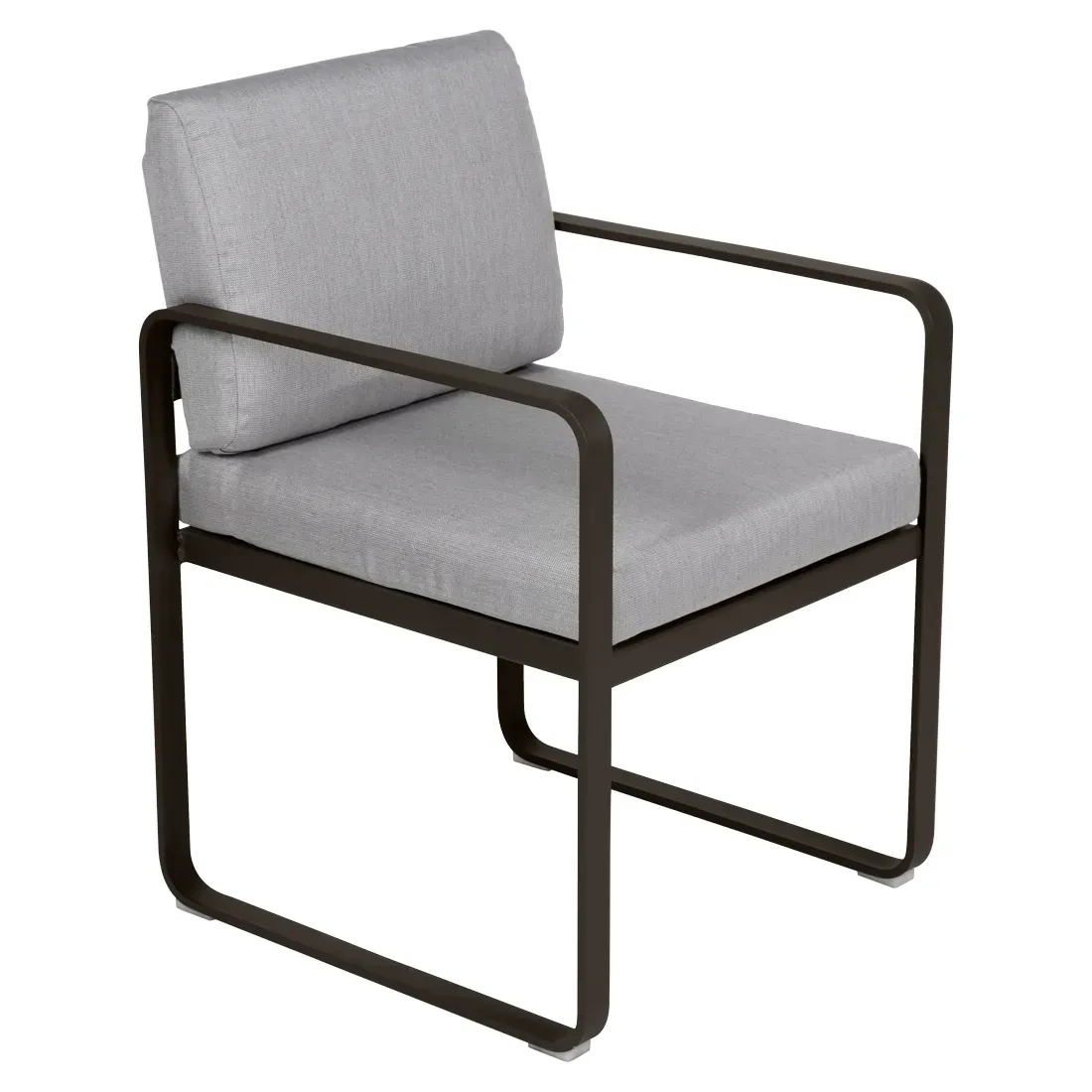 Fermob Fauteuil repas BELLEVIE - E3 Tonka - gris flanelle