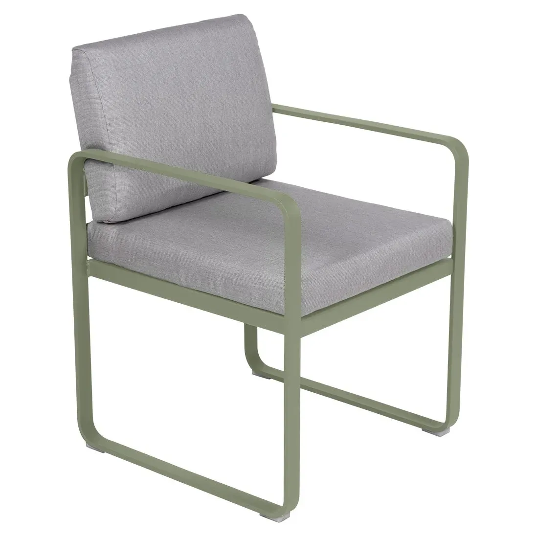 Fermob Fauteuil repas BELLEVIE - 82 cactus mat - gris flanelle